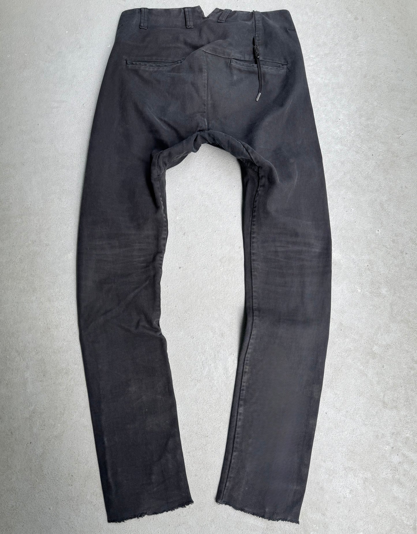 Boris Bidjan Saberi SS16 ‘P11-TF’ Object-dyed Articulated Cut Denim