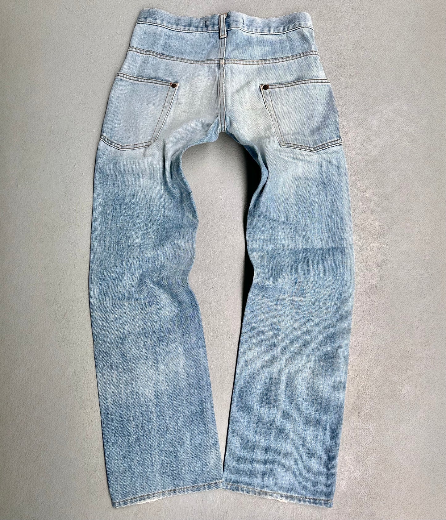 MiharaYasuhiro AW06 Reconstructed ‘Double’ Bootcut Denim