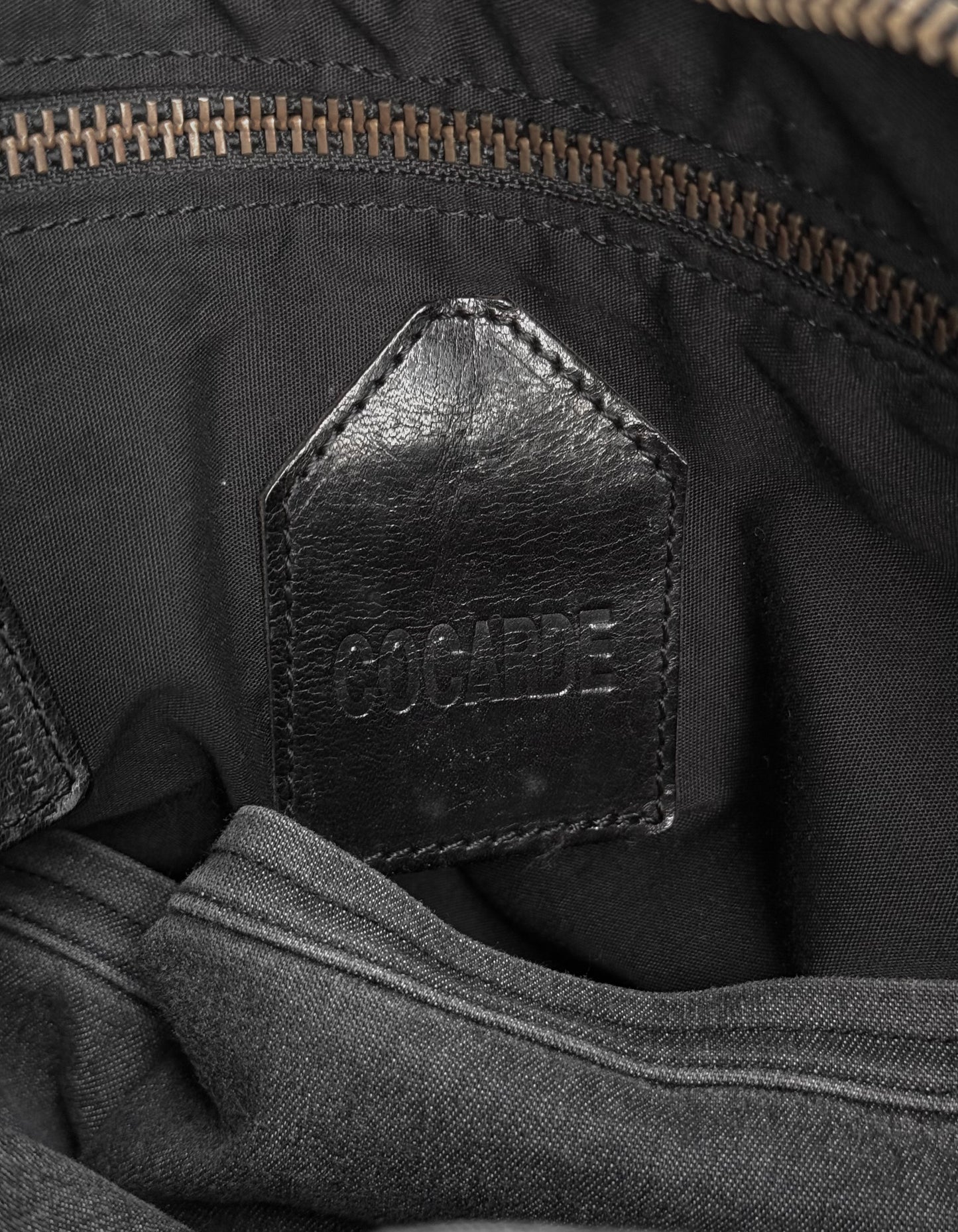 cornelian taurus by daisuke iwanaga 'RECORD Special Order' Cow Leather Shoulder Bag