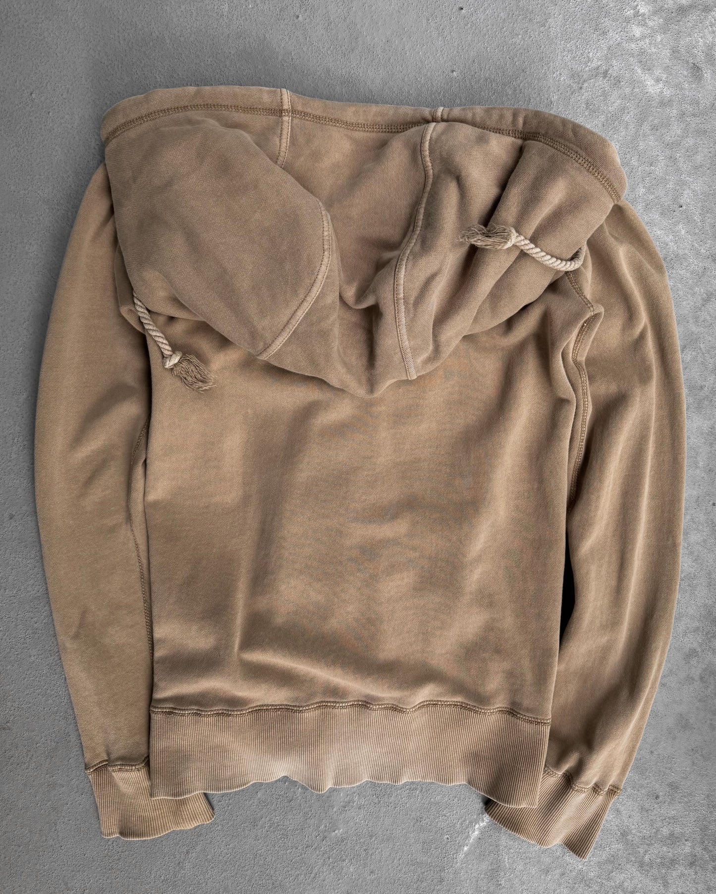 G.O.A Early 00s Bono Hooded Military Zip-up Jacket