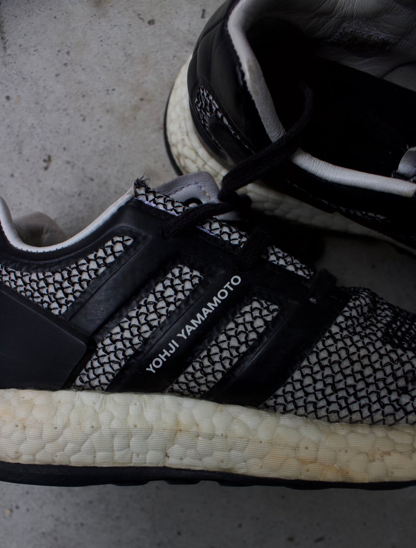 Y-3 by Yohji Yamamoto x Adidas Woven Boost Runner Sneakers