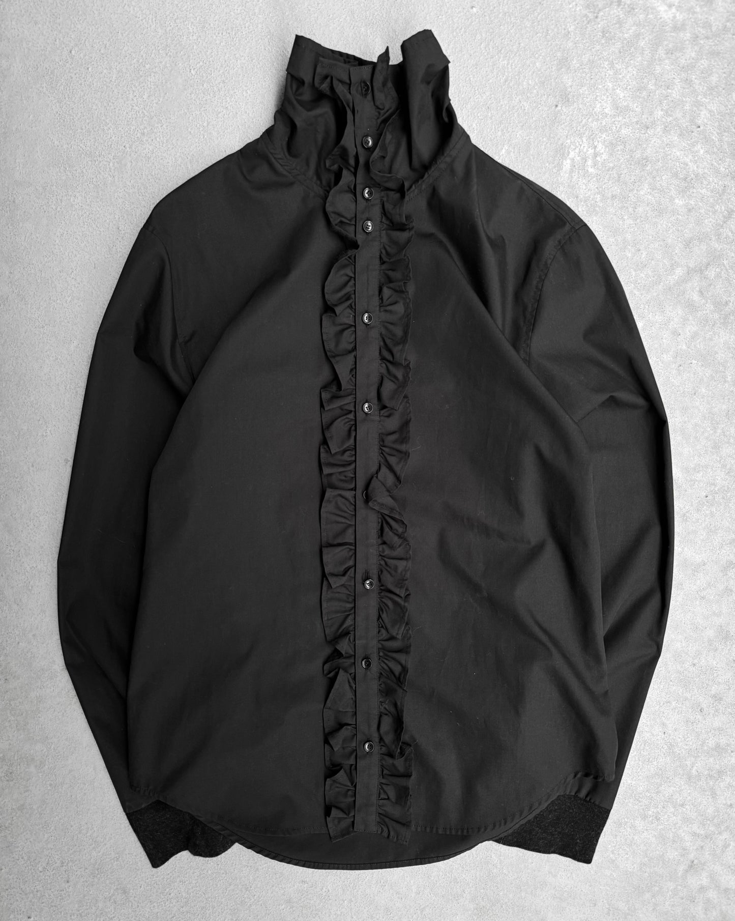 MILKBOY Early 00s Ruffle Details Button-up Shirt