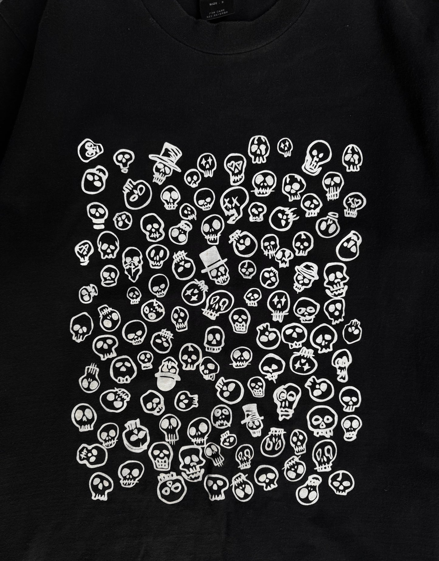 Number (N)ine SS05 ‘Skull Cemetery’ Graphic T-shirt