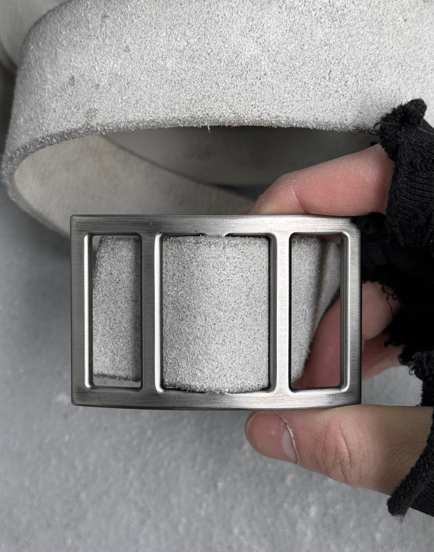 DEEPTI Collection °019-020 ‘LA-122’ Reversible Trigger Bovine Leather Belt