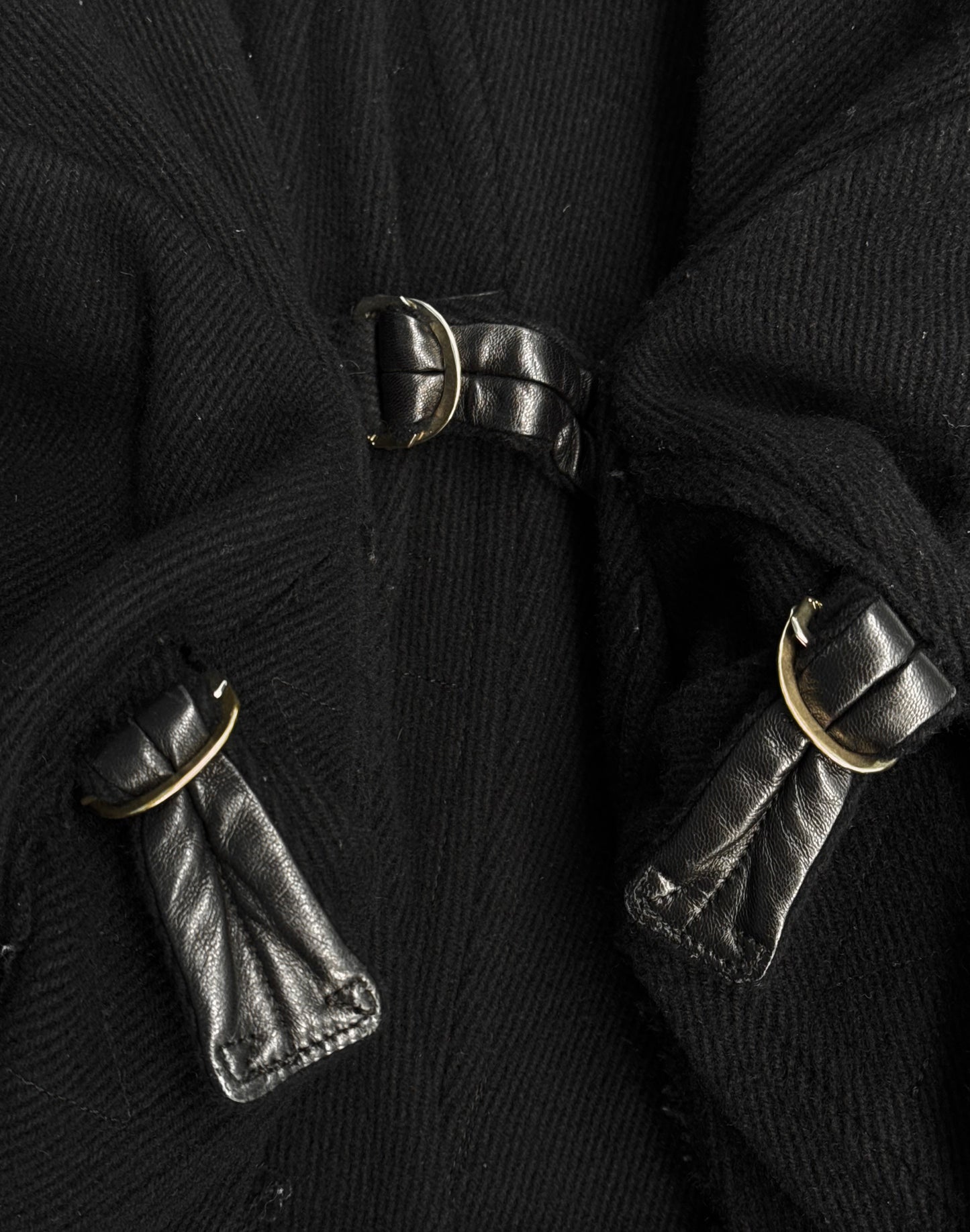 TakahiroMiyashita TheSoloist. AW15 Bondage Straps Wool Coat