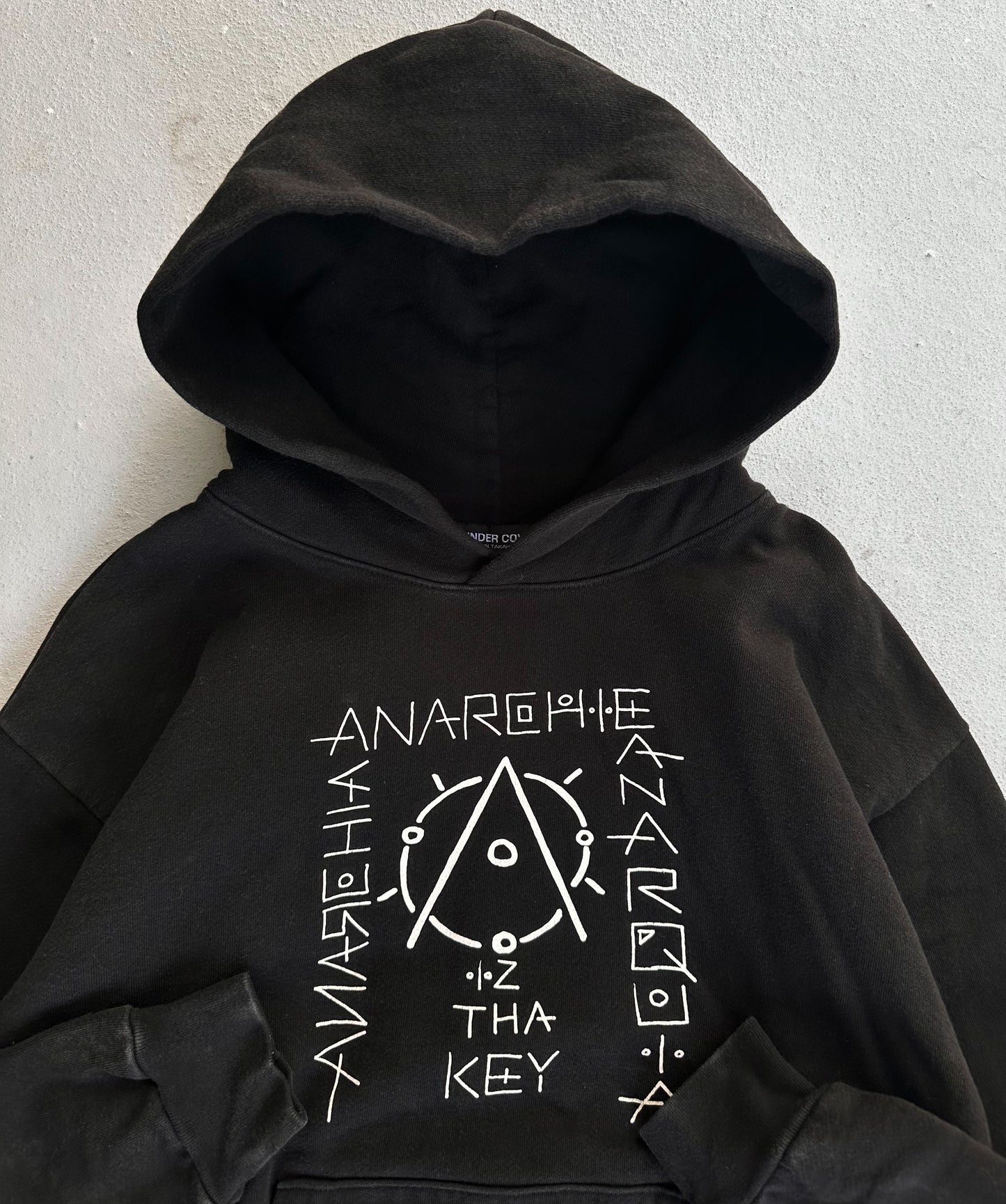 UNDERCOVER AW14 MAD Store ‘Anarchie’ Graphic Heavyweight Hoodie