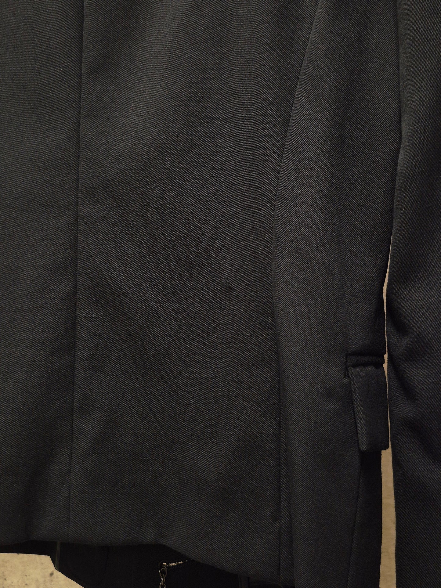 DIET BUTCHER SLIM SKIN 00s Skinny Peak Lapel Single Button Blazer