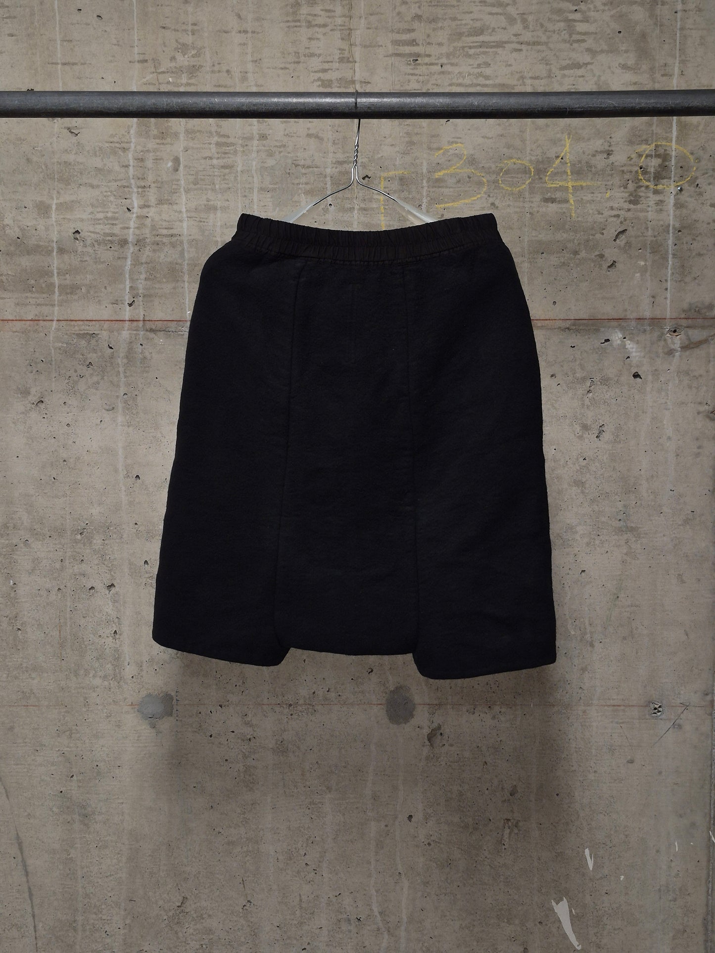 Rick Owens AW11 "LIMO" DARK DUST Cashmere Drop-crotch Pod Shorts