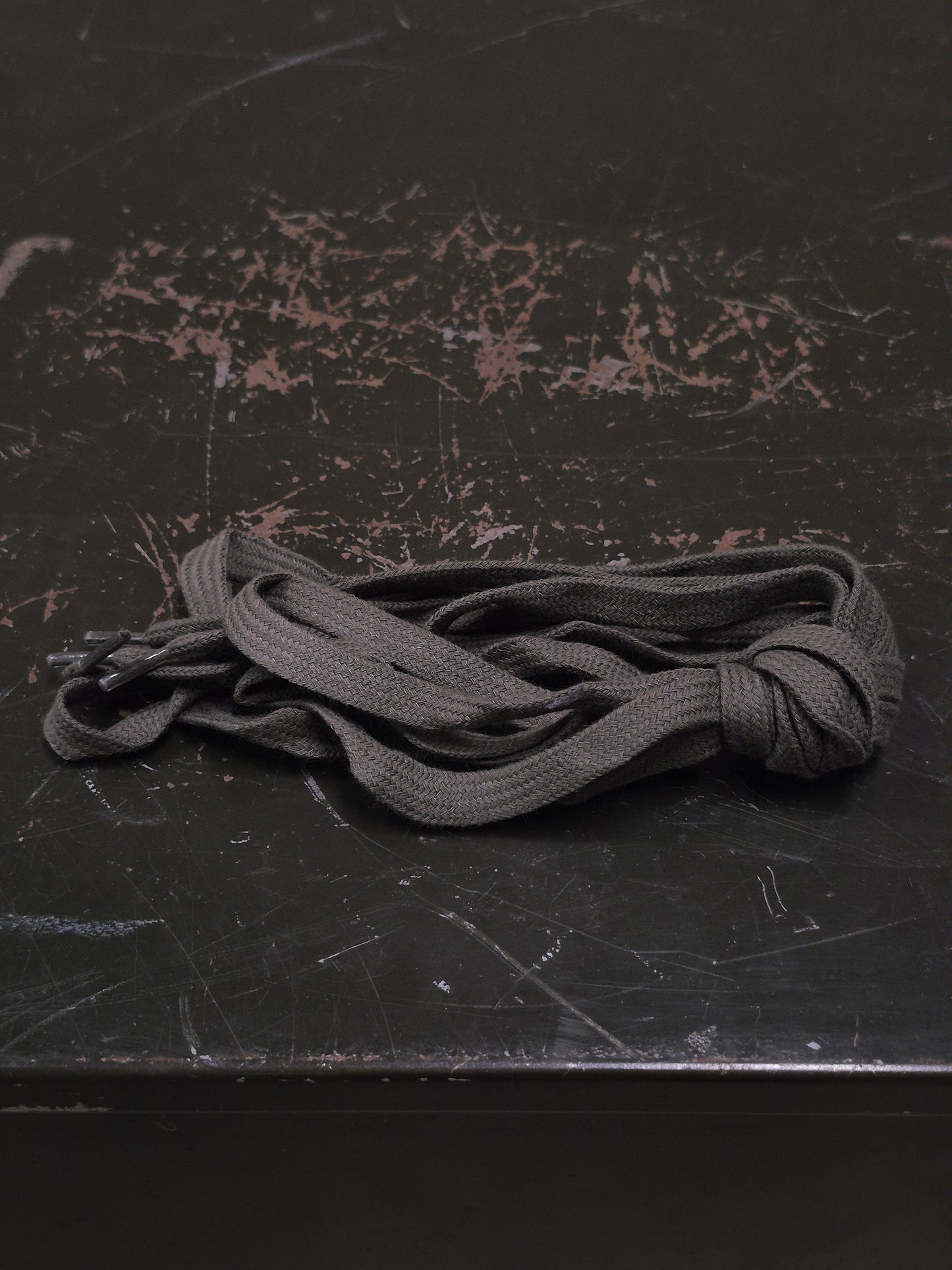 Rick Owens SS15 "FAUN" Charcoal Grey Reverse Cow Leather Geobasket Sneakers