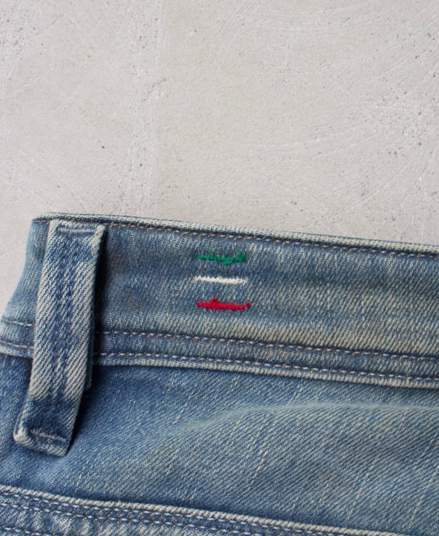 Other DIESEL 00s Distressed Paint Bootcut Denim detail | DRIEW GARMENTS