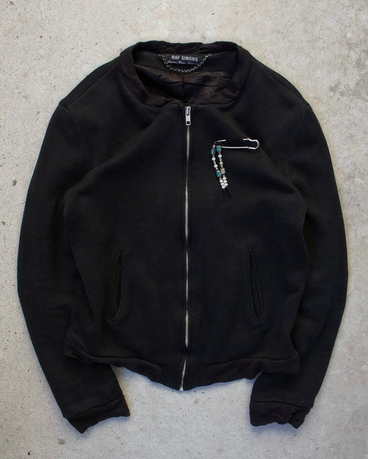 RAF SIMONS AW98-99 “ Radioactivity” Cotton Distorted Bomber Jacket