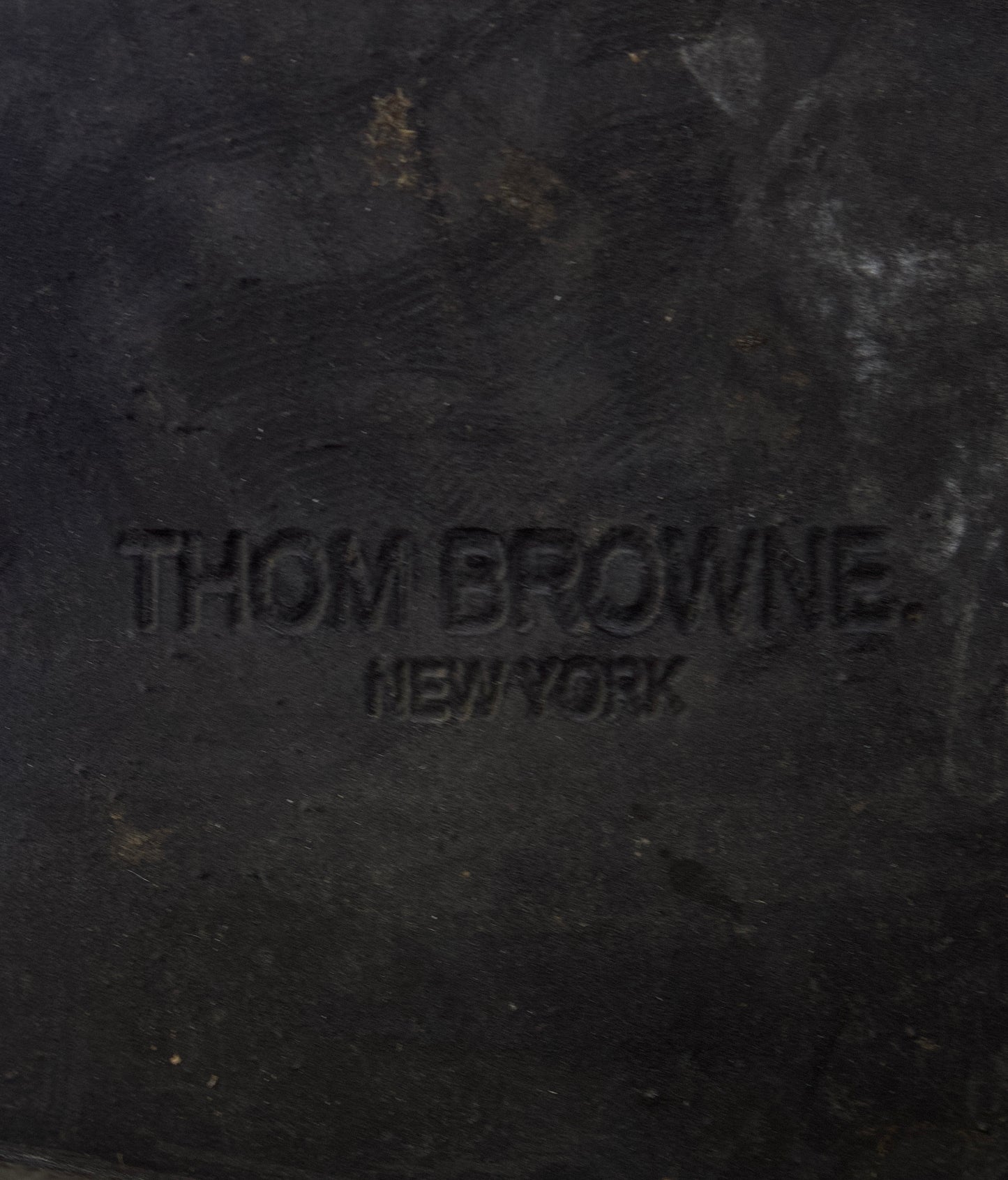 Thom Browne New York Brogue Wing-tip Leather Boots