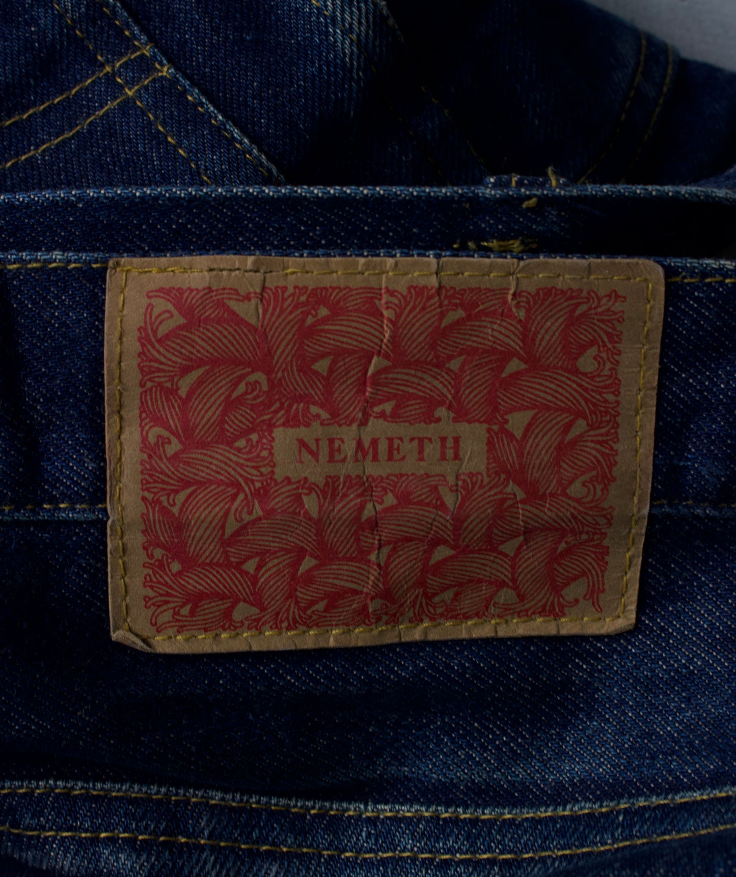 Christopher Nemeth Early 00s Reconstructed Knee Denim
