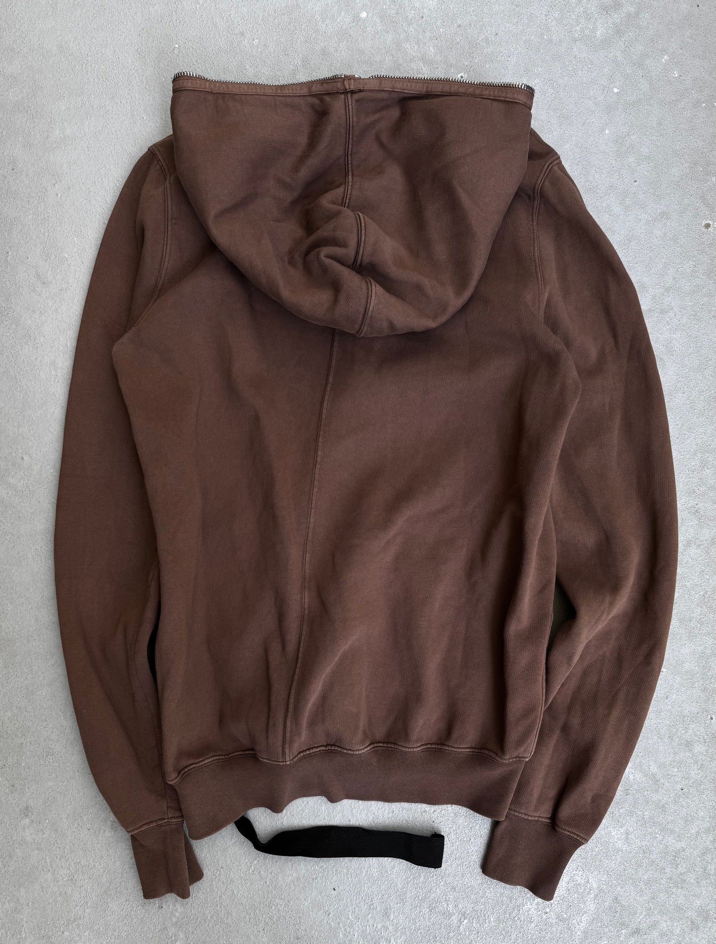 Rick Owens DRKSHDW AW24 "PORTERVILLE" TERRA Gimp Hoodie