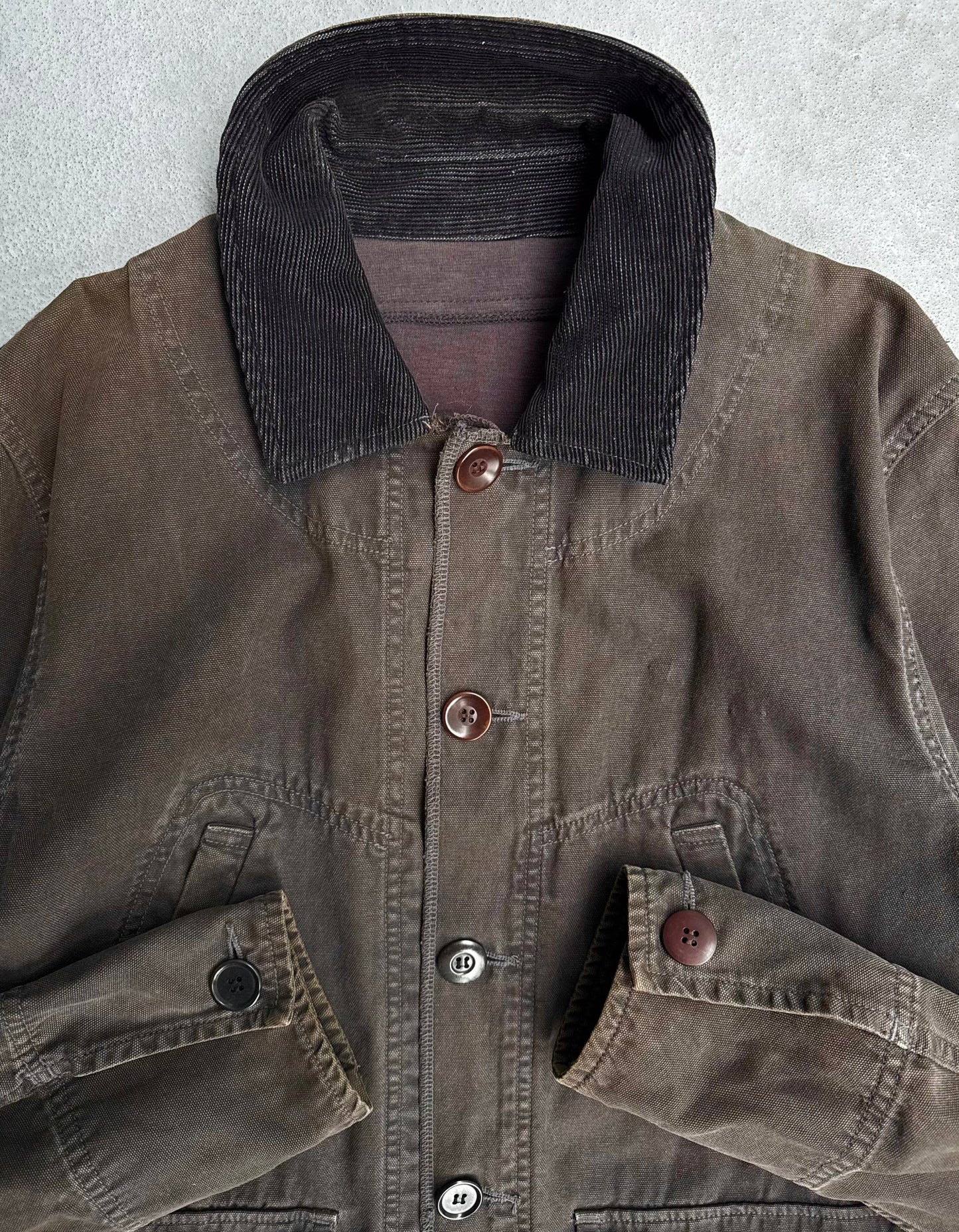 UNDERCOVER SS14 Faded Multi-pockets Chore Jacket