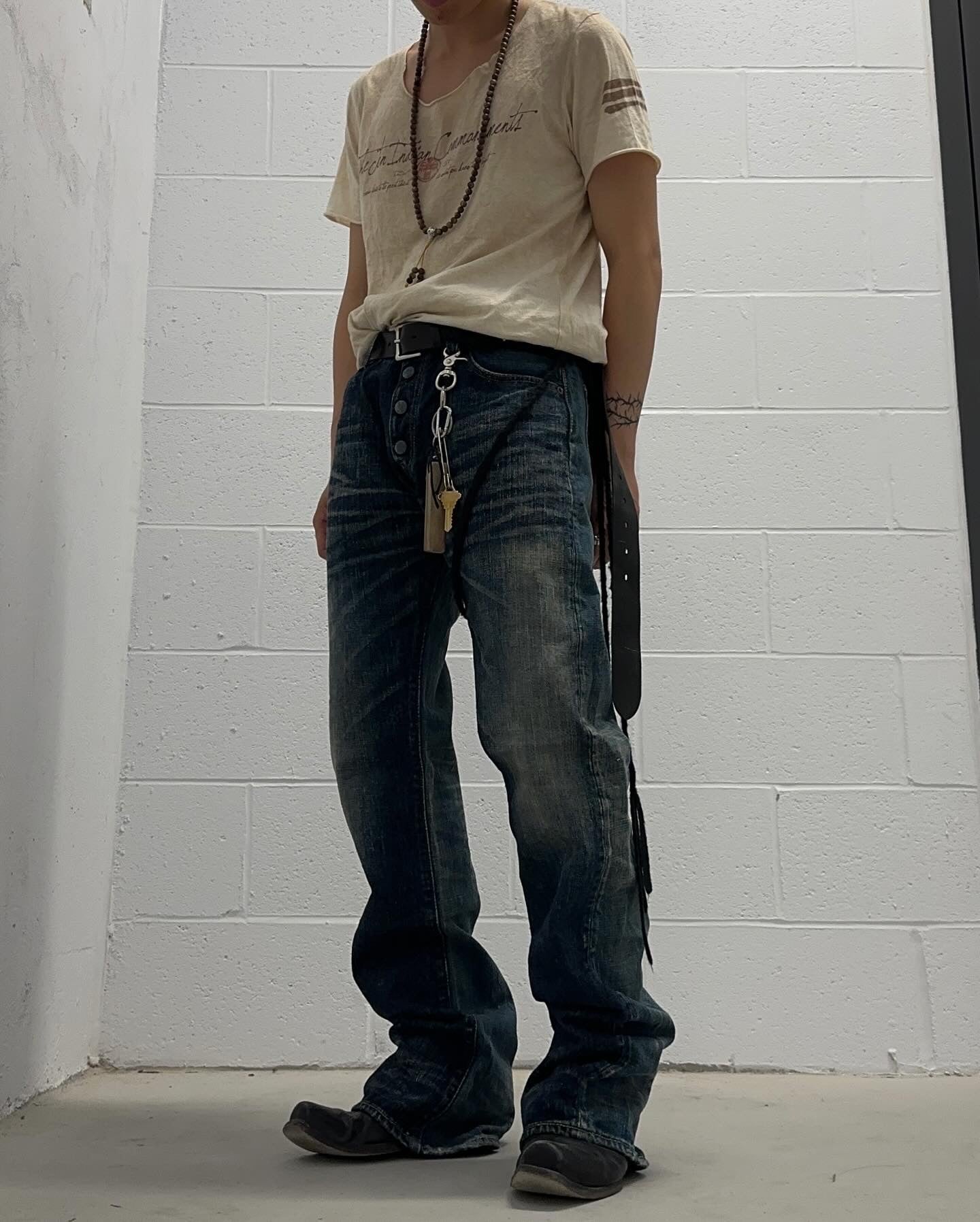 MiharaYasuhiro x SUGAR CANE Early 00s Bootcut Selvedge Denim
