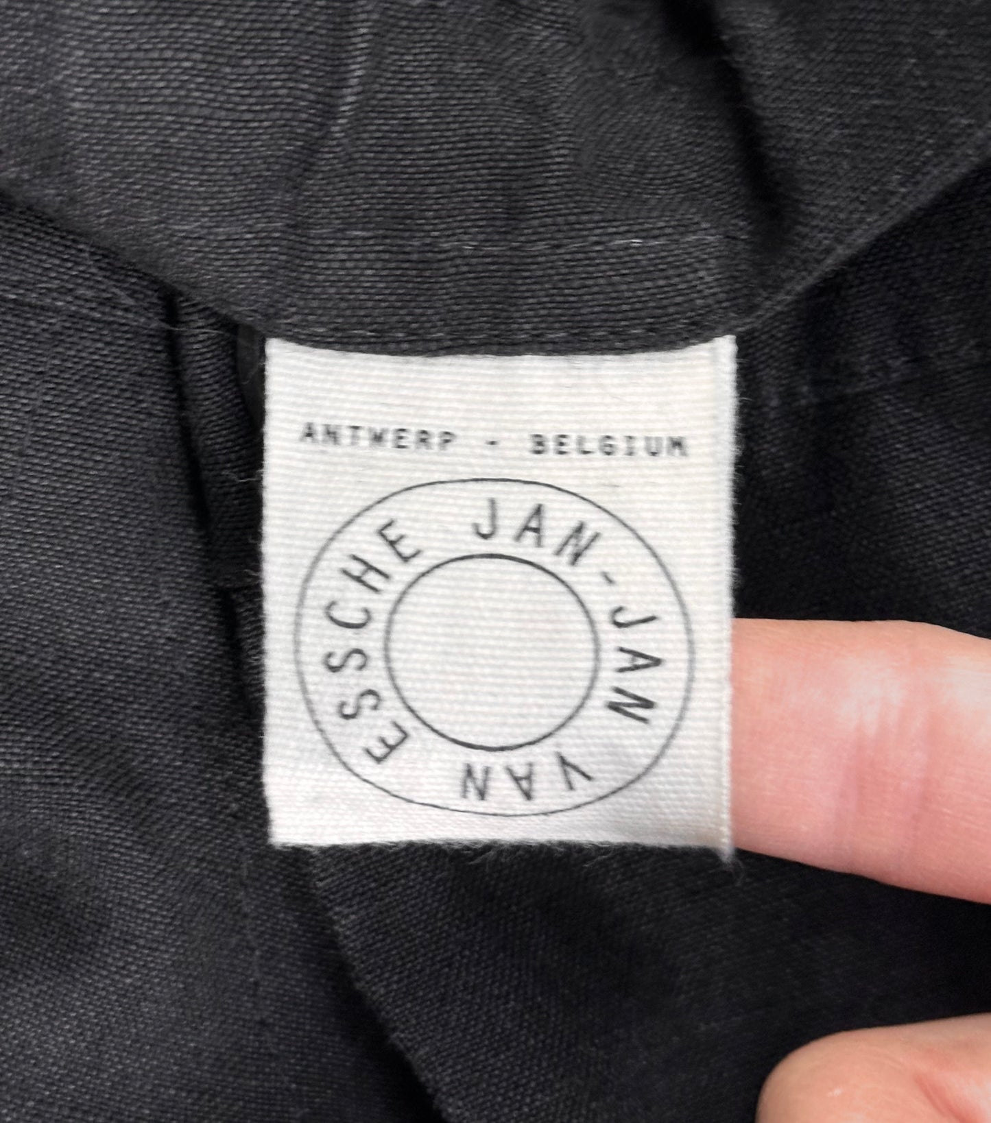 Jan-Jan Van Essche SS20 Wide Leg Linen Bootcut Pants