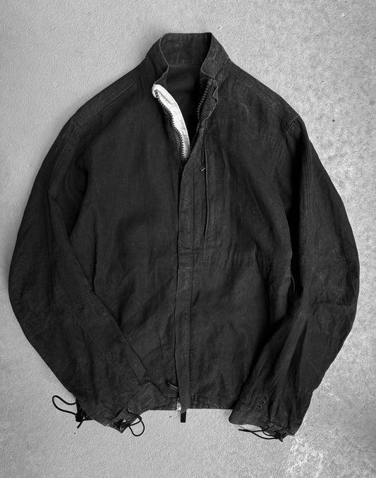 Maharishi SS01 Sun Faded Zam Hemp Zip-up Track Jacket