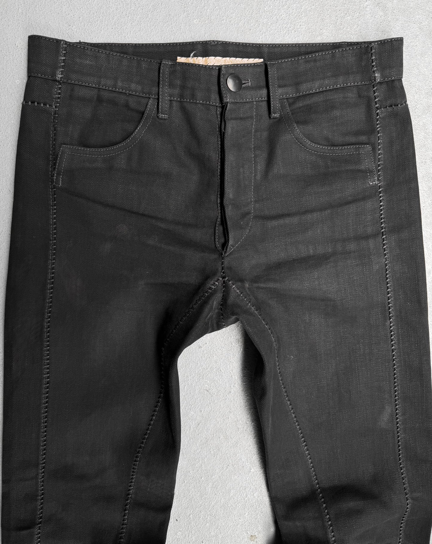 Carol Christian Poell ‘JM/2321 KIT-S’ Overlock Box Cut Denim