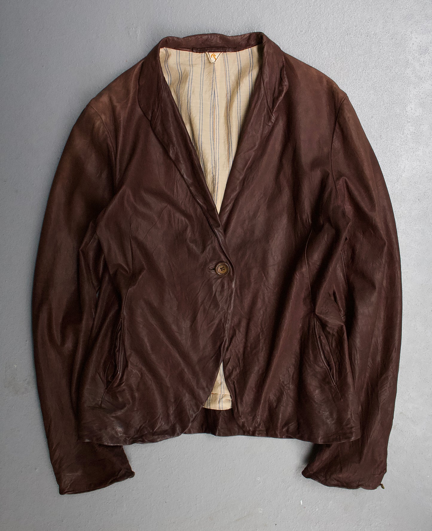 45rpm Early 00s Calfskin Blazer