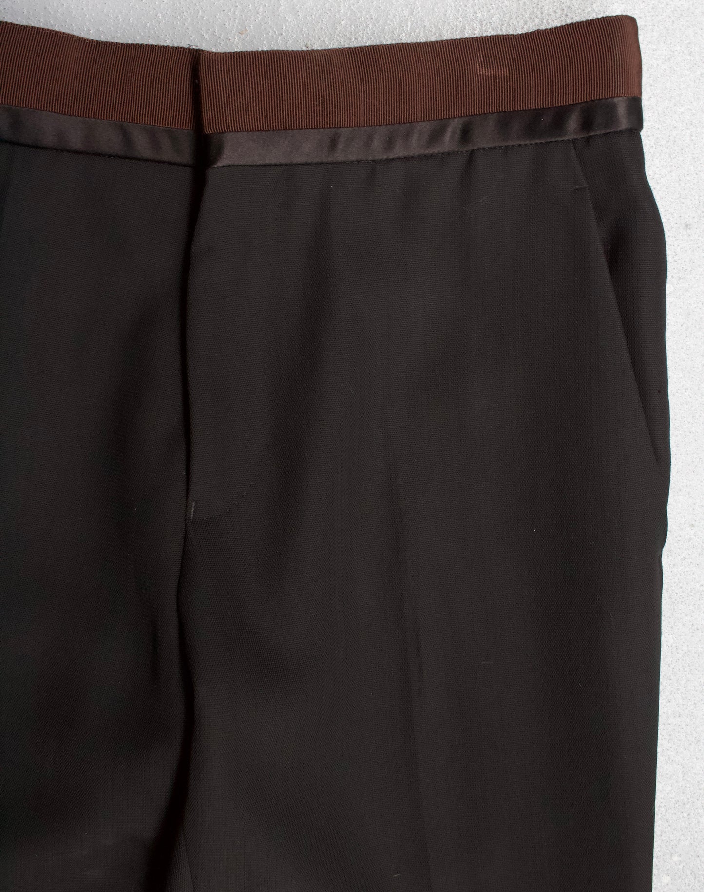 Haider Ackermann AW16 High-Waisted Wool Dress Pants