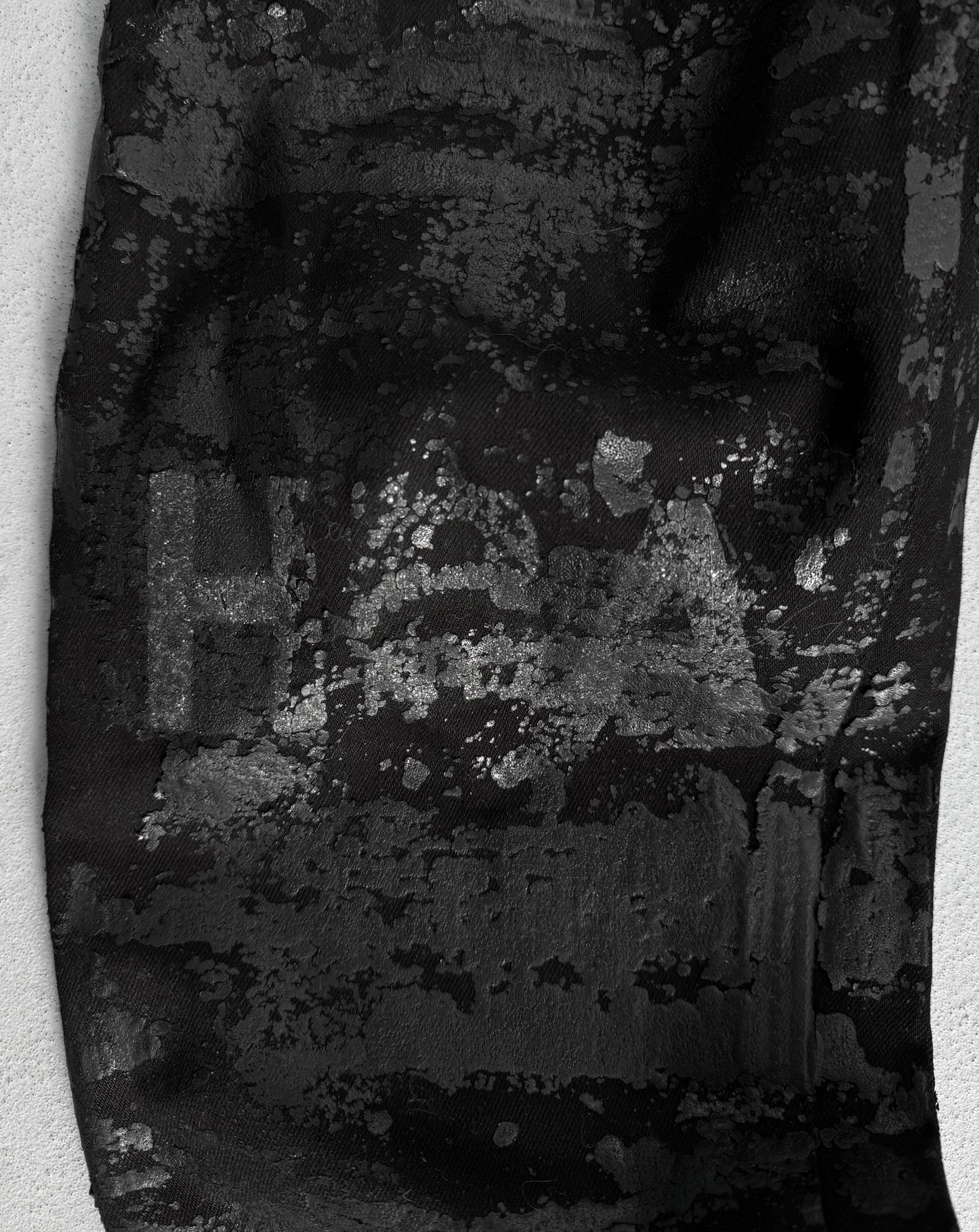 Hood By Air SS15 Logo Mega Waxed Denim