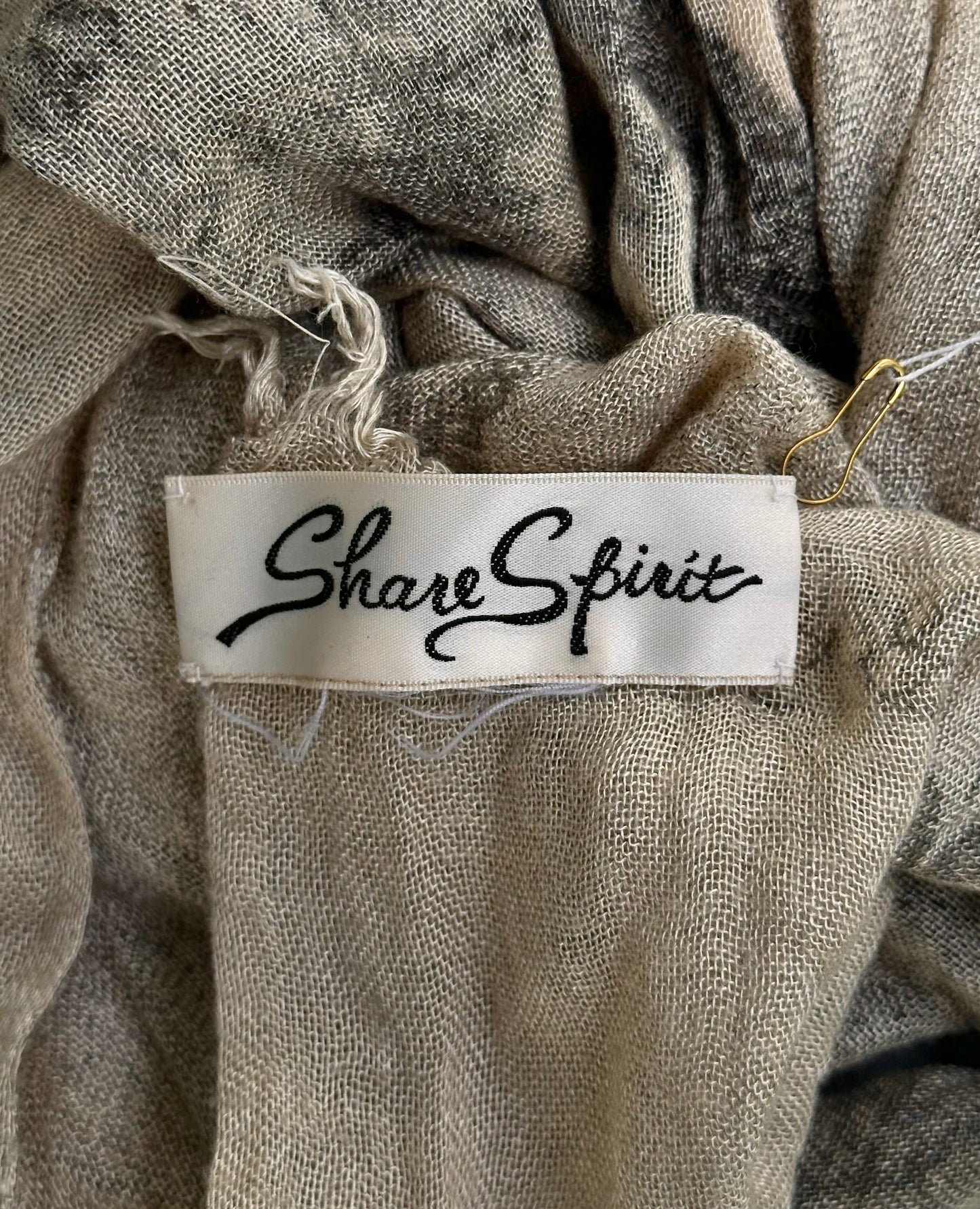 SHARE SPIRIT Early 00s Floral Printed Fringe Scarfs
