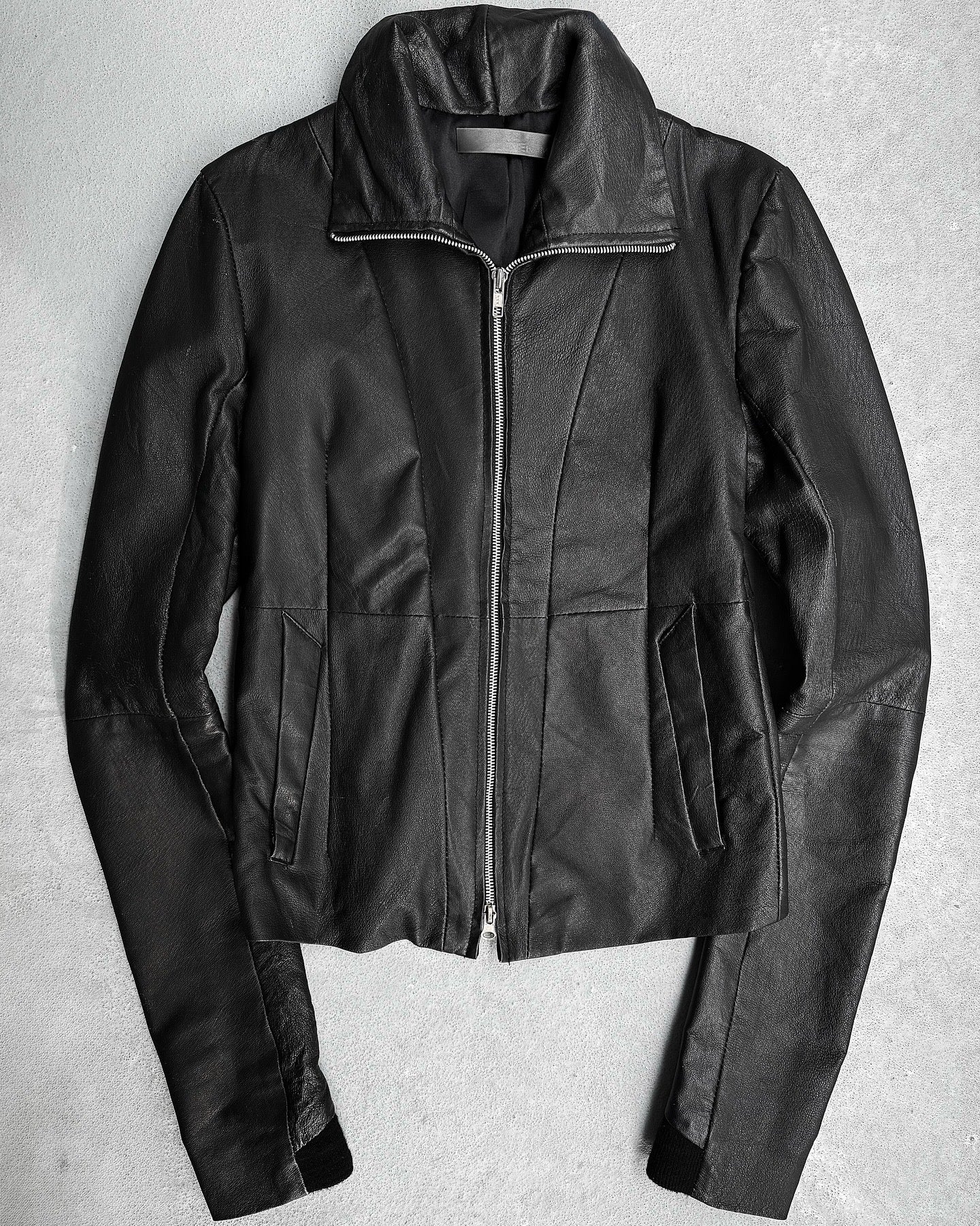 EKAM Early 00s Lambskin Leather Rider Jacket