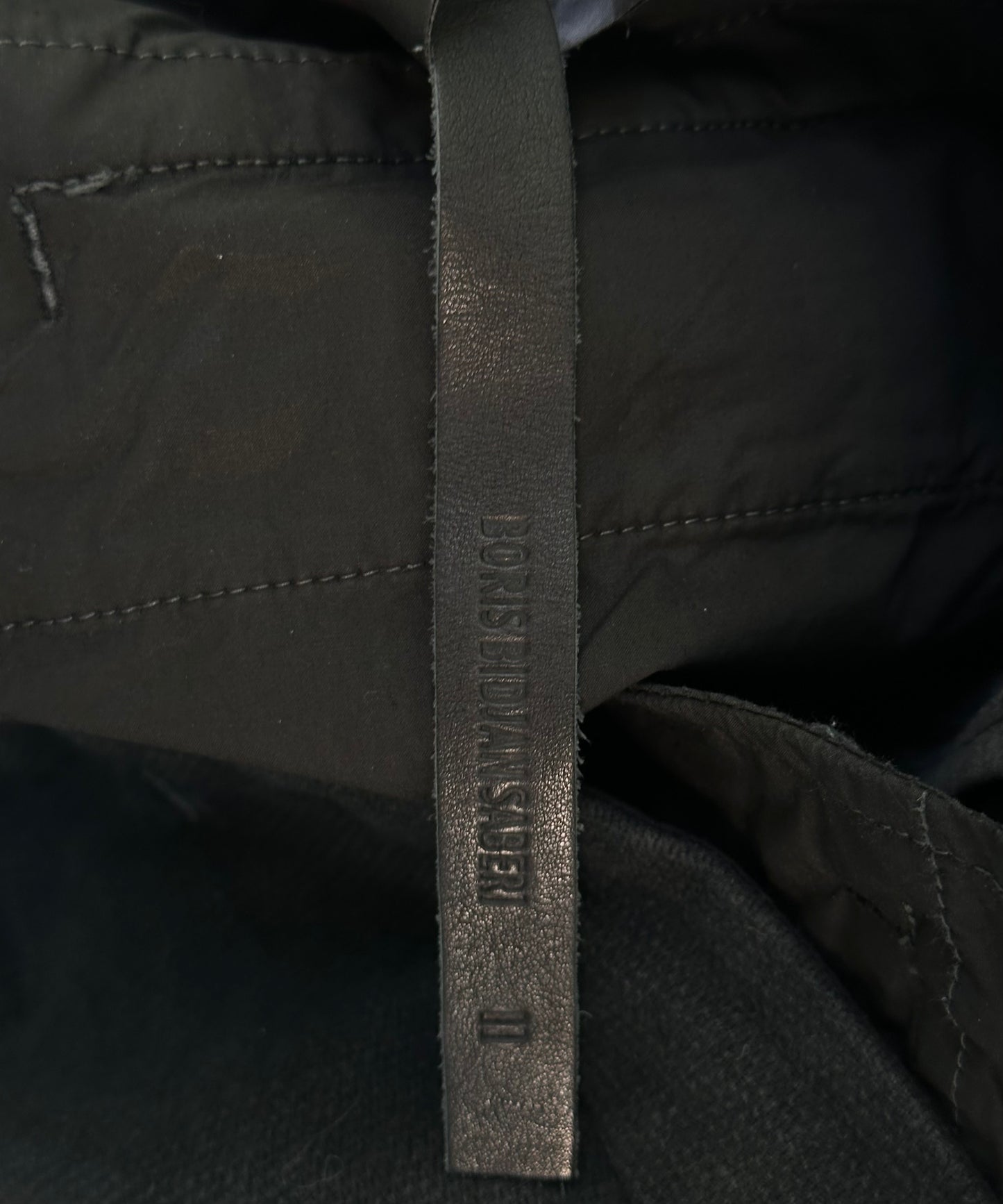 Boris Bidjan Saberi AW13-14 ‘P5-F181’ Object Dyed Articulate J-cut Pants