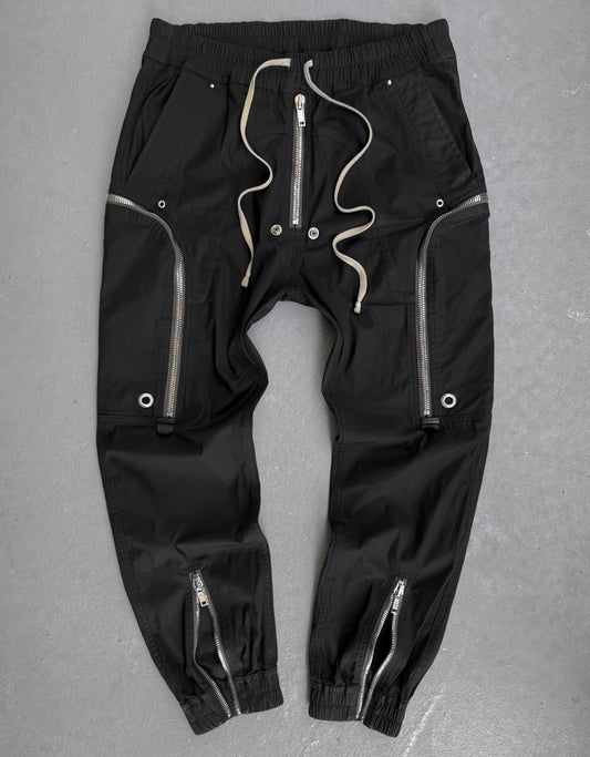 Rick Owens SS21 “PHLEGETHON” Bauhaus Cargo Zip Pants