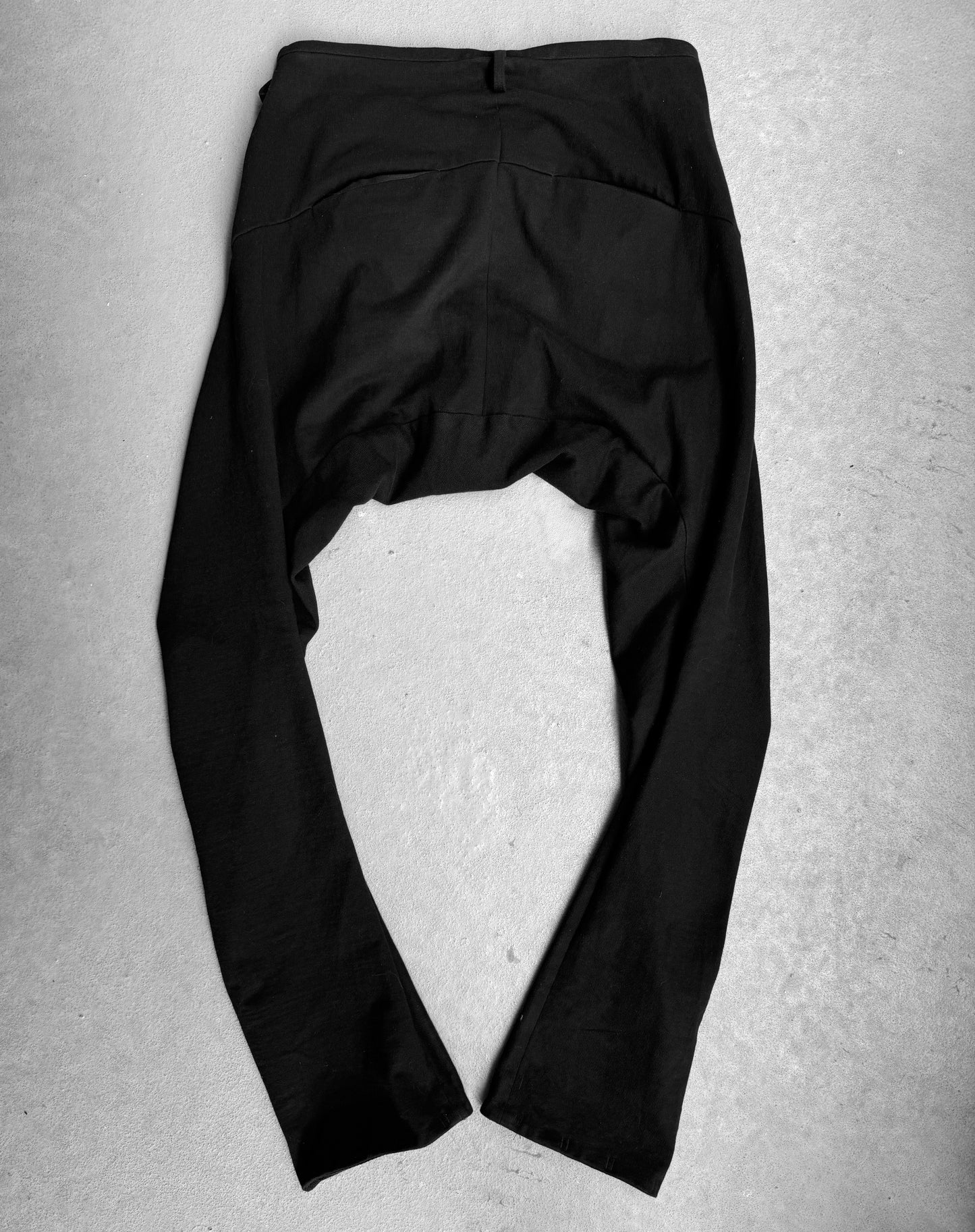 N/07 Articulated Cut Drop-crotch Jersey Sarrouel Pants