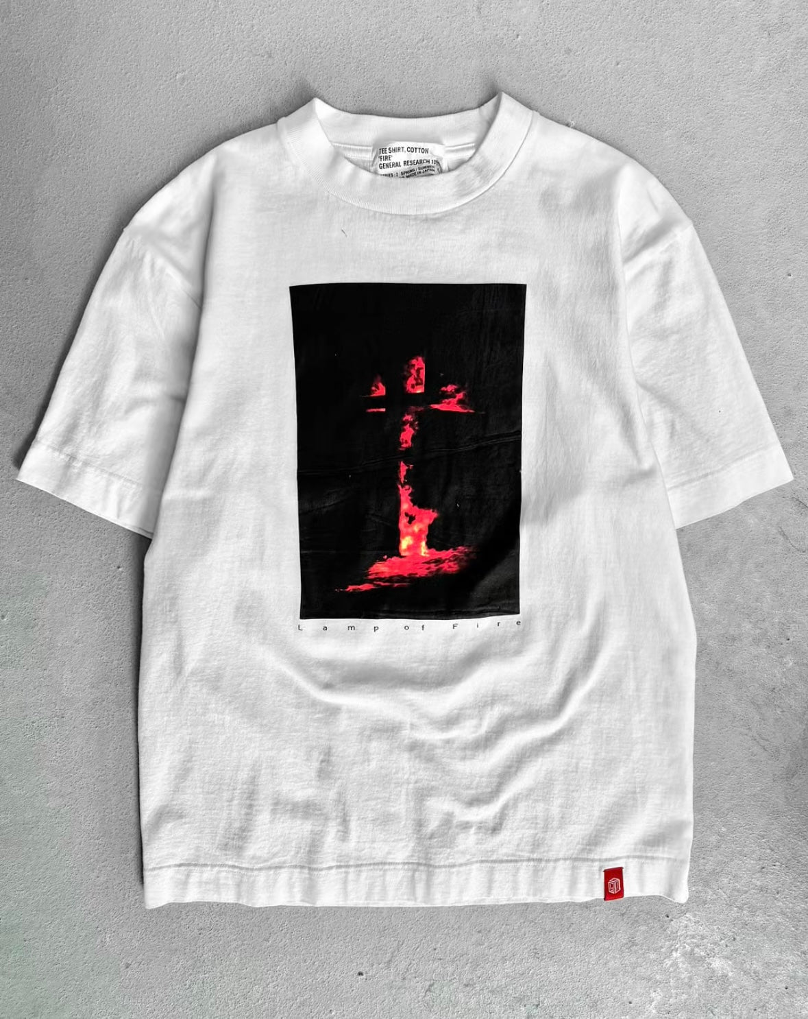 General Research SS02 ‘Burning Cross’ Graphic Printed T-shirt