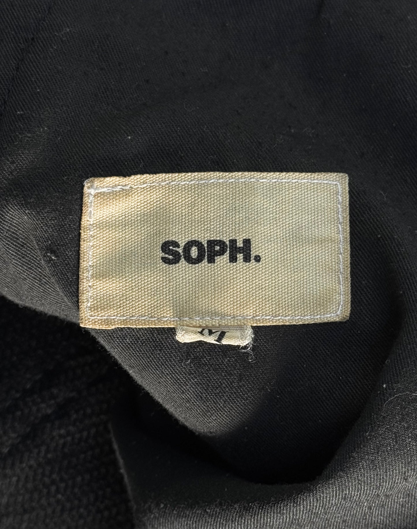 sophnet. Early 00s Wool Gabardine Bootcut Cargo Pants