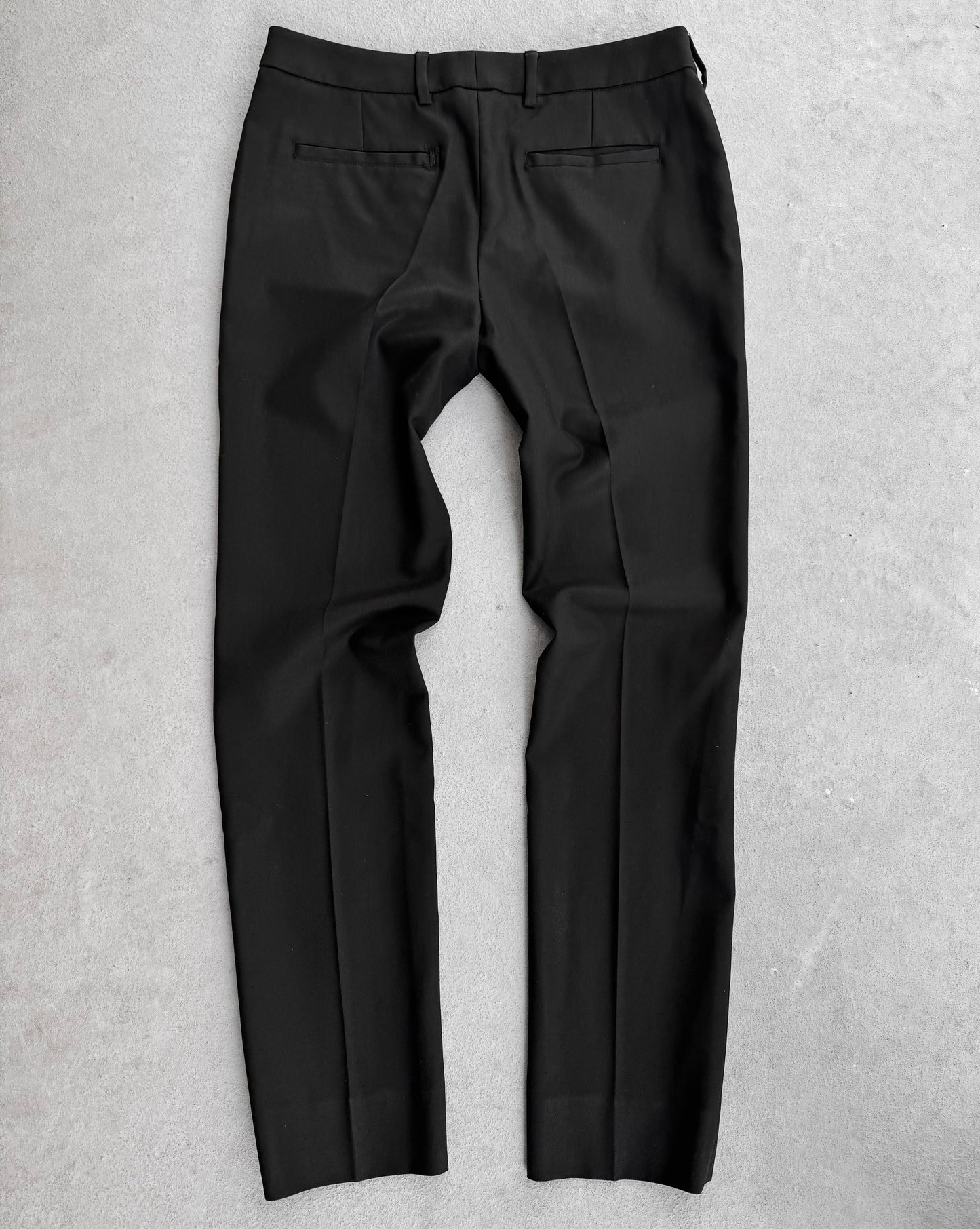 Saint Laurent Paris AW12 Slim-fit Wool Dress Pants
