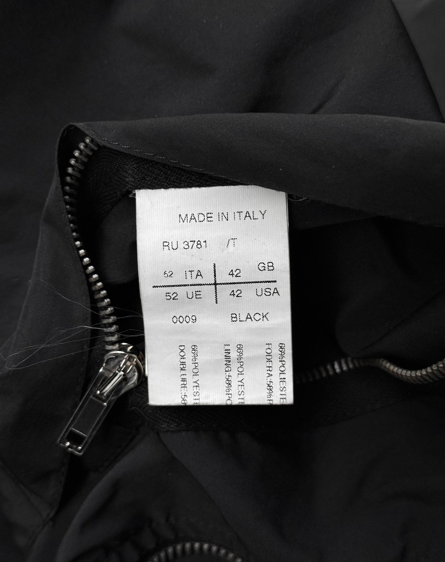 Rick Owens SS12 “NASKA” MA-1 Flight Bomber Jacket