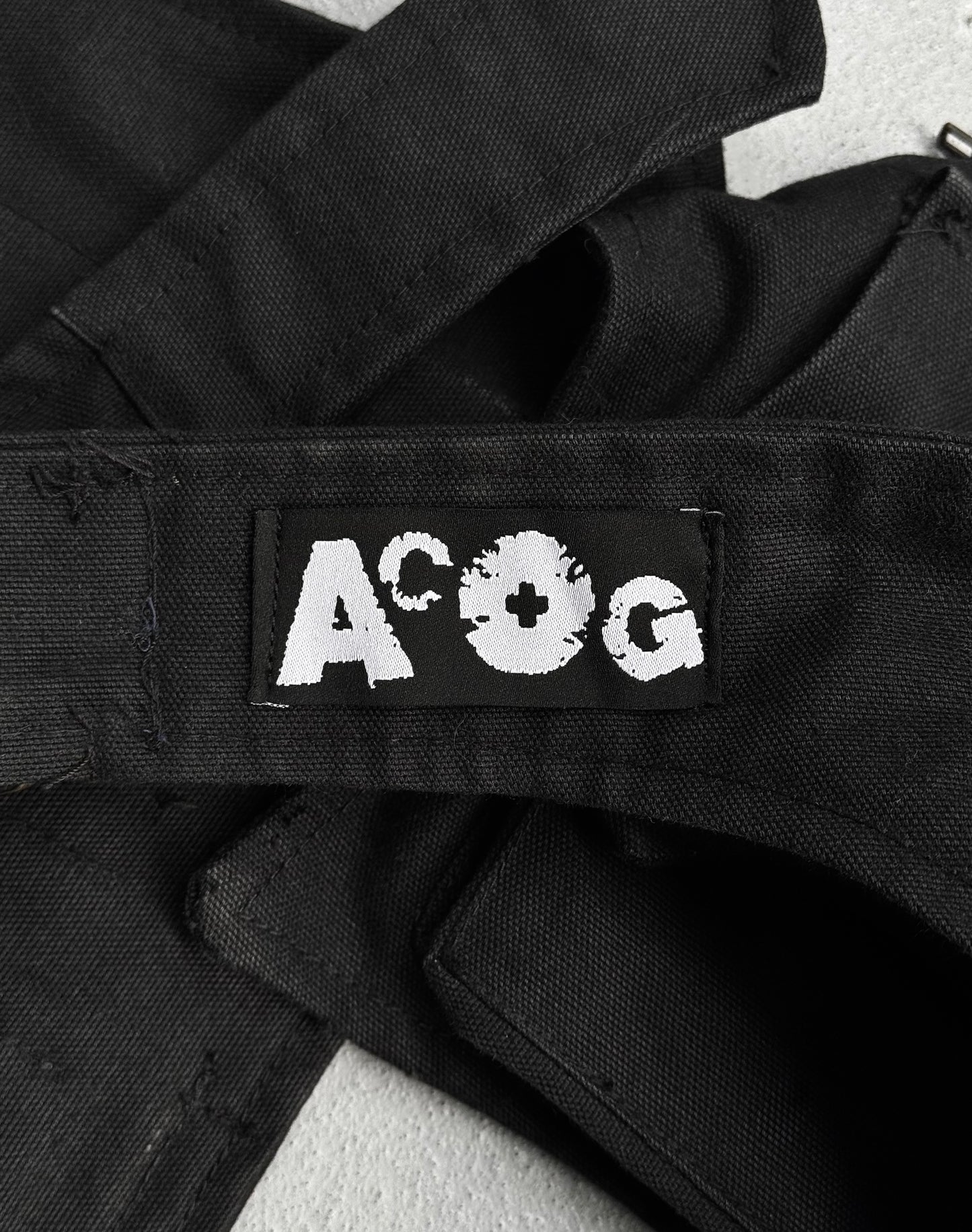 ACOG AW24 Detachable Denim Cargo Pockets Waist-bag