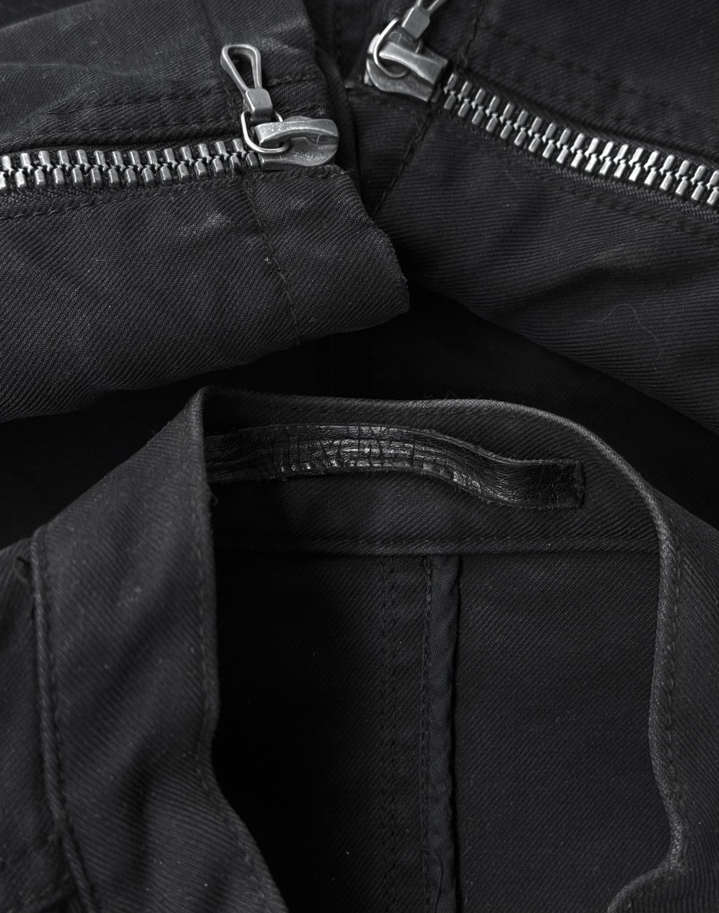 RipVanWinkle Early 00s Multi-zip Pockets Canvas Cotton Rider Jacket