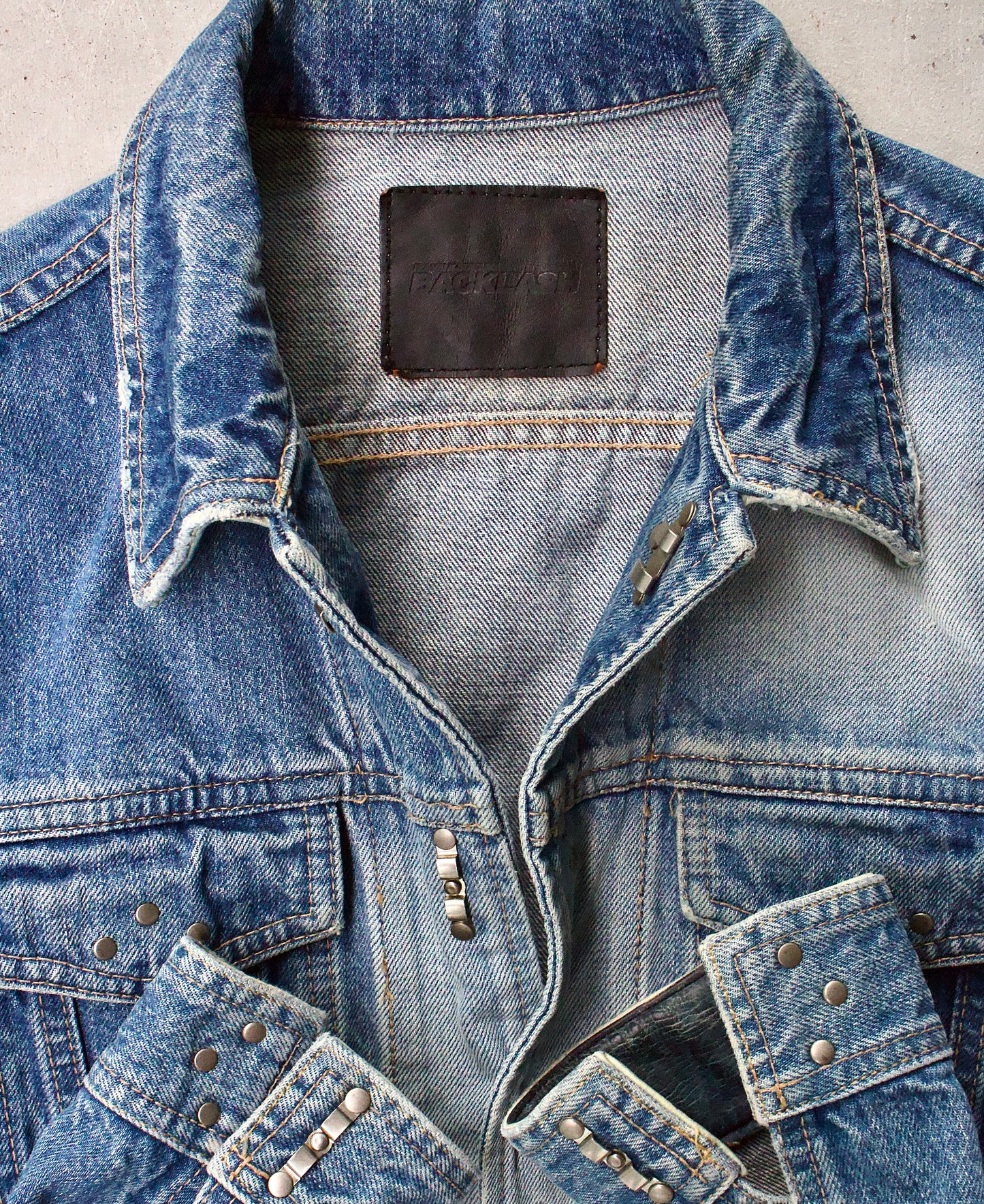 Isamu Katayama “BACKLASH” SS11 Crush Denim Jacket
