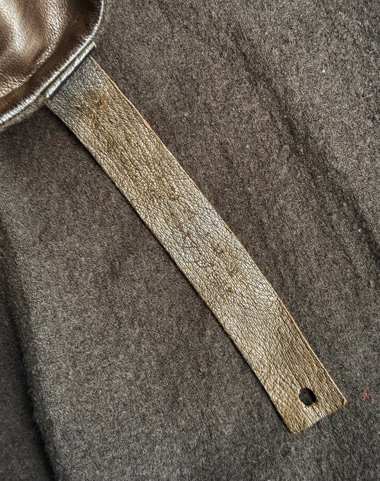 Isaac Sellam: “Experience” Lambskin Leather Hybrid Wool Vest