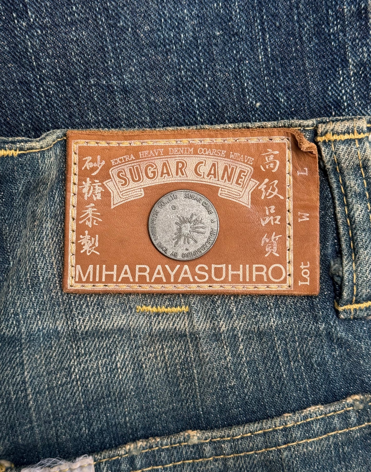 MiharaYasuhiro x SUGAR CANE Early 00s Bootcut Selvedge Denim