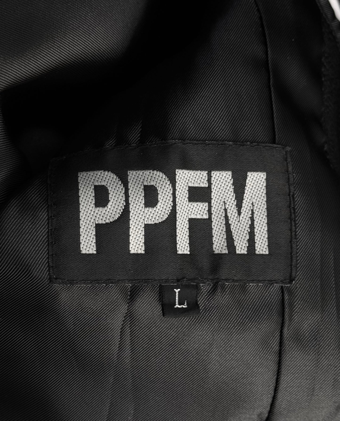 PPFM Early 00s Wrinkle Sheepskin Leather Blazer