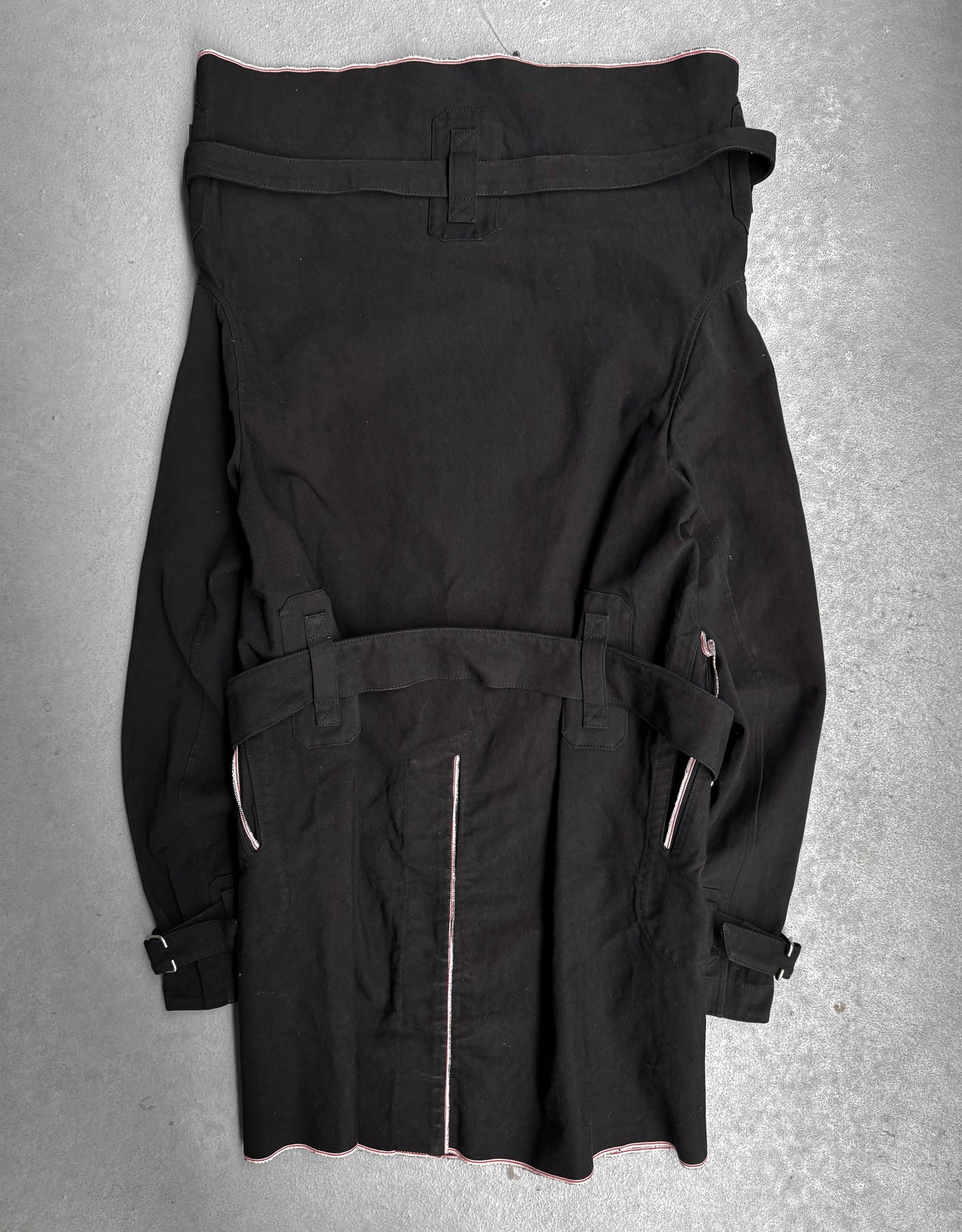 Carol Christian Poell 2010 'VM/2562SED PEDGE-PTA/10' SELF-EDGE Metre Double Breasted Coat