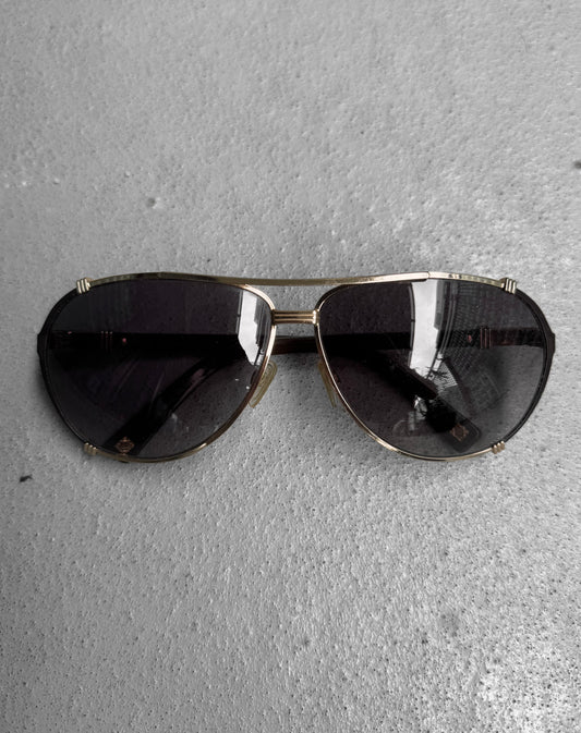 DIOR 2010’s Purple Tinted Gold Sunglasses