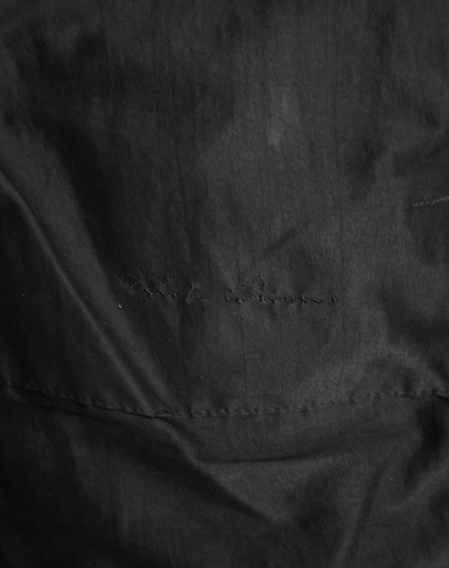 Rick Owens AW11 “LIMO” Oiled Calfskin Leather Intarsia Jacket
