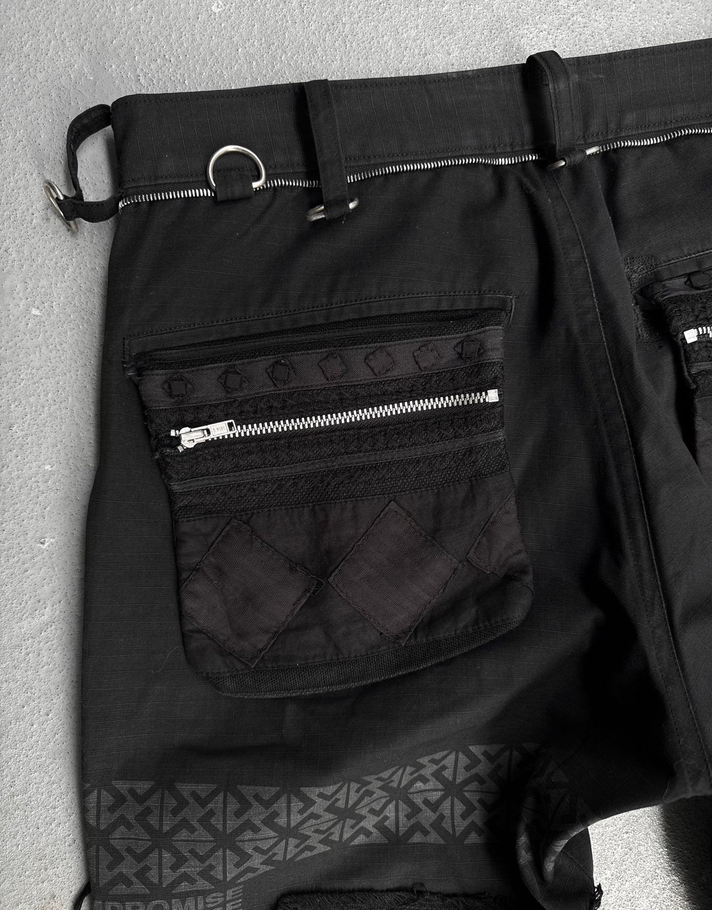 UNDERCOVER SS03 “SCAB” Reconstructed Patchwork Pants