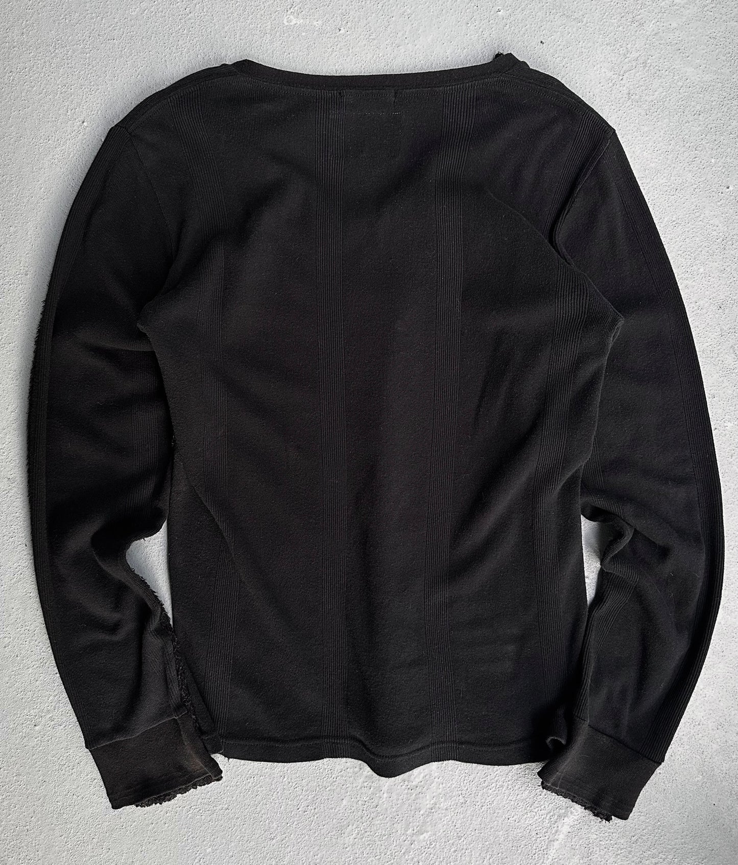 MiharaYasuhiro AW06 Hybrid Fuzzy Wool Sweater