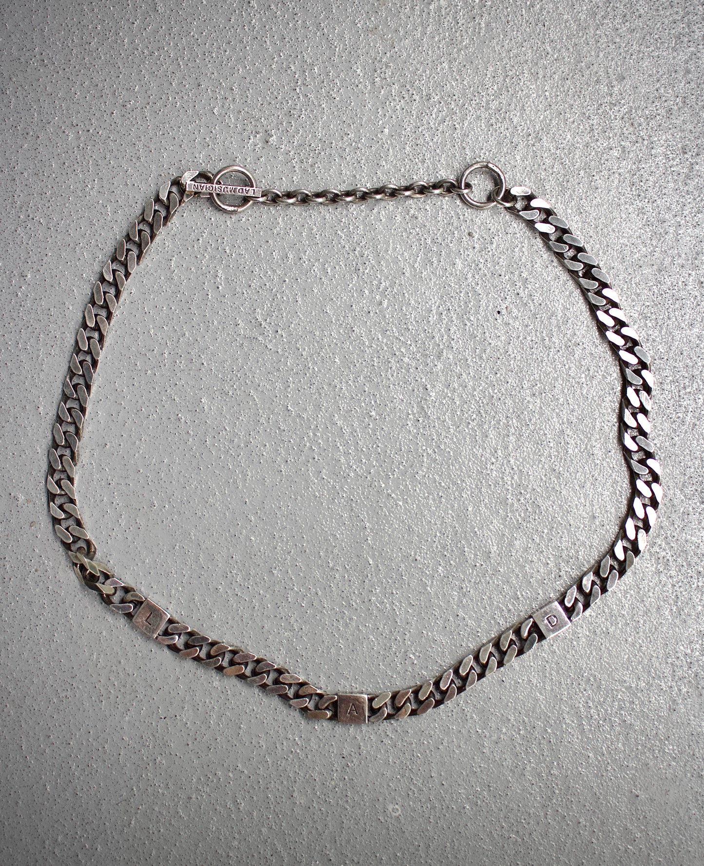 Lad Musician AW06 Cuban Link Necklace Silver Chain