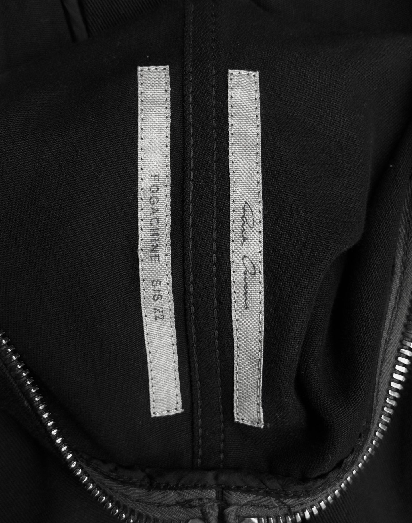 Rick Owens SS22 "FOGACHINE" Bolan Banana Denim