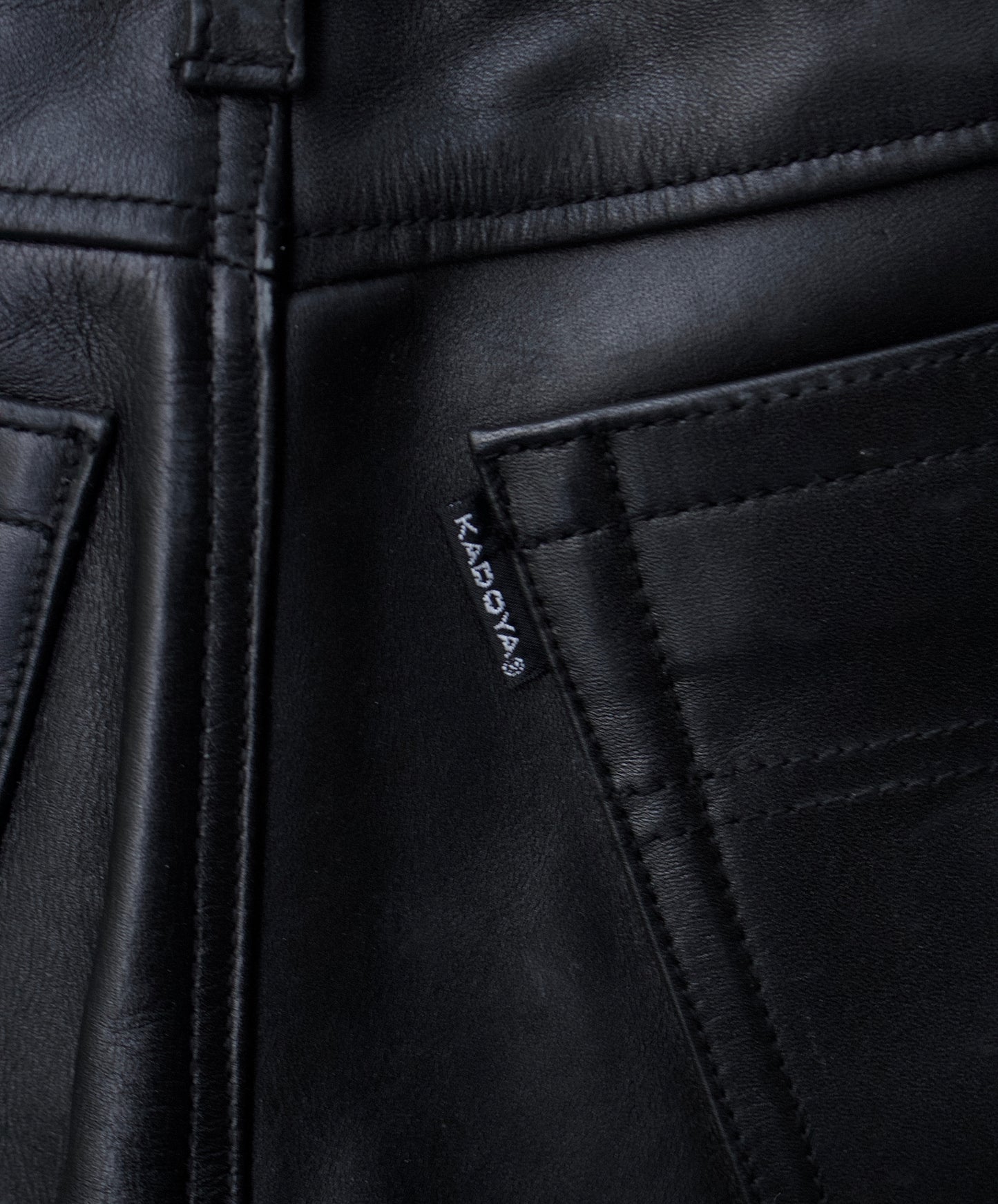 KADOYA K’s Leather 00s Bootcut Leather Motorcycle Pants