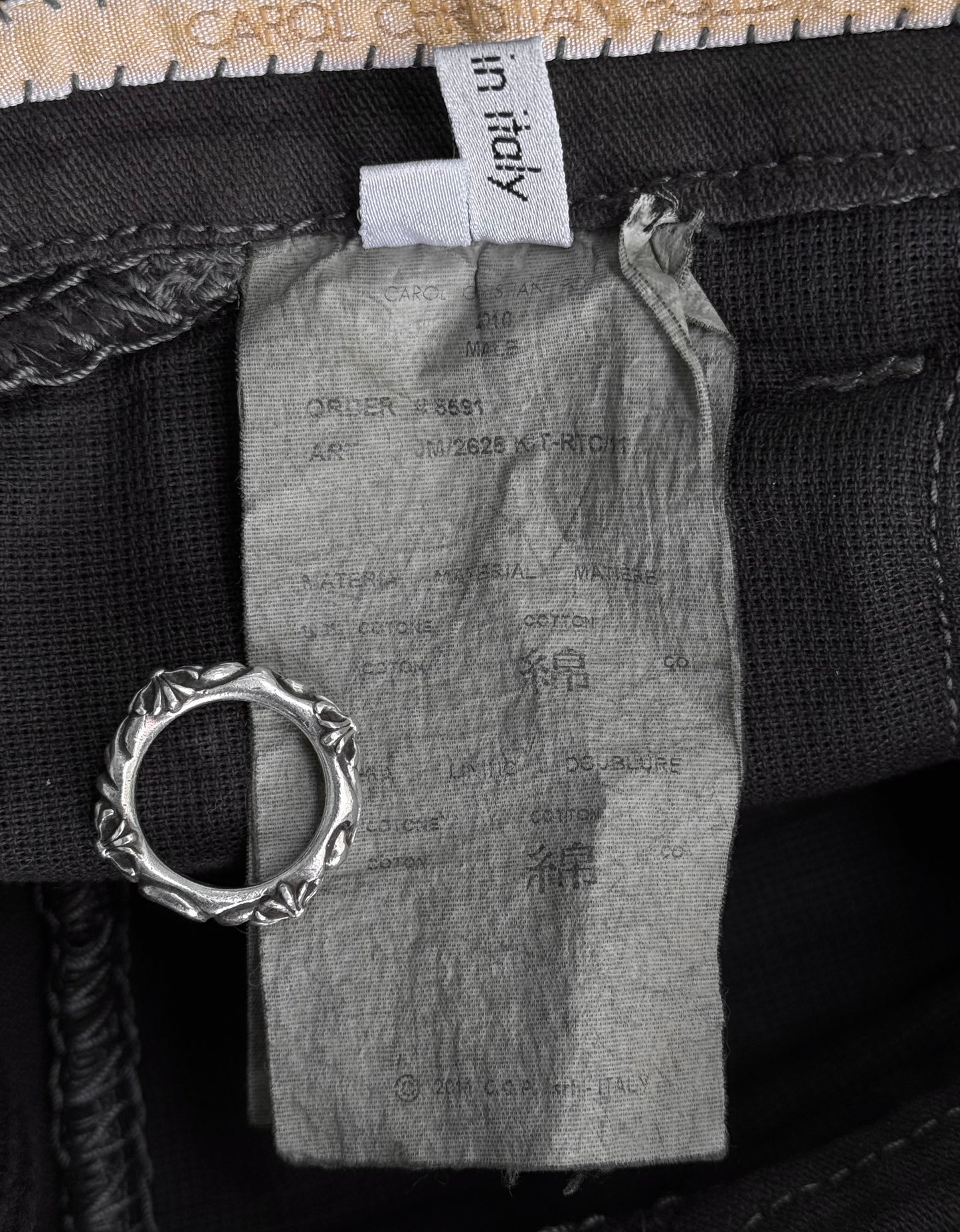 Carol Christian Poell 2010 ‘JM/2625 KIT-RTC/11’ Dead-End Denim